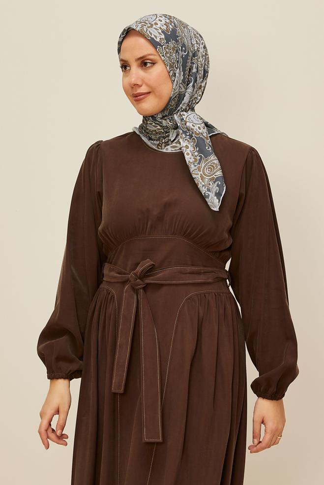 Hijab clothing GREY ALVINA SCARF 10876 - ALVİNA