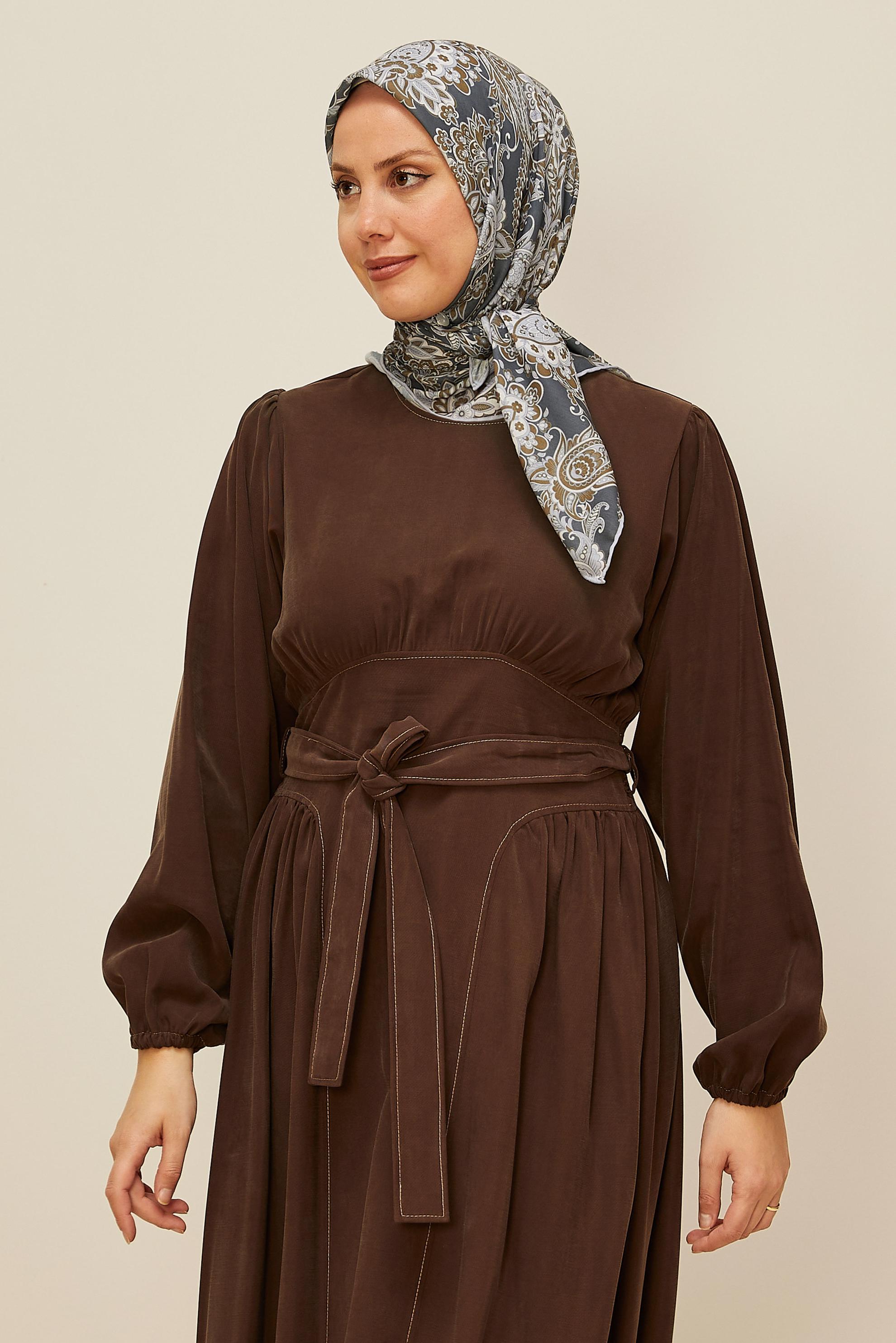 Hijab clothing GREY ALVINA SCARF 10876