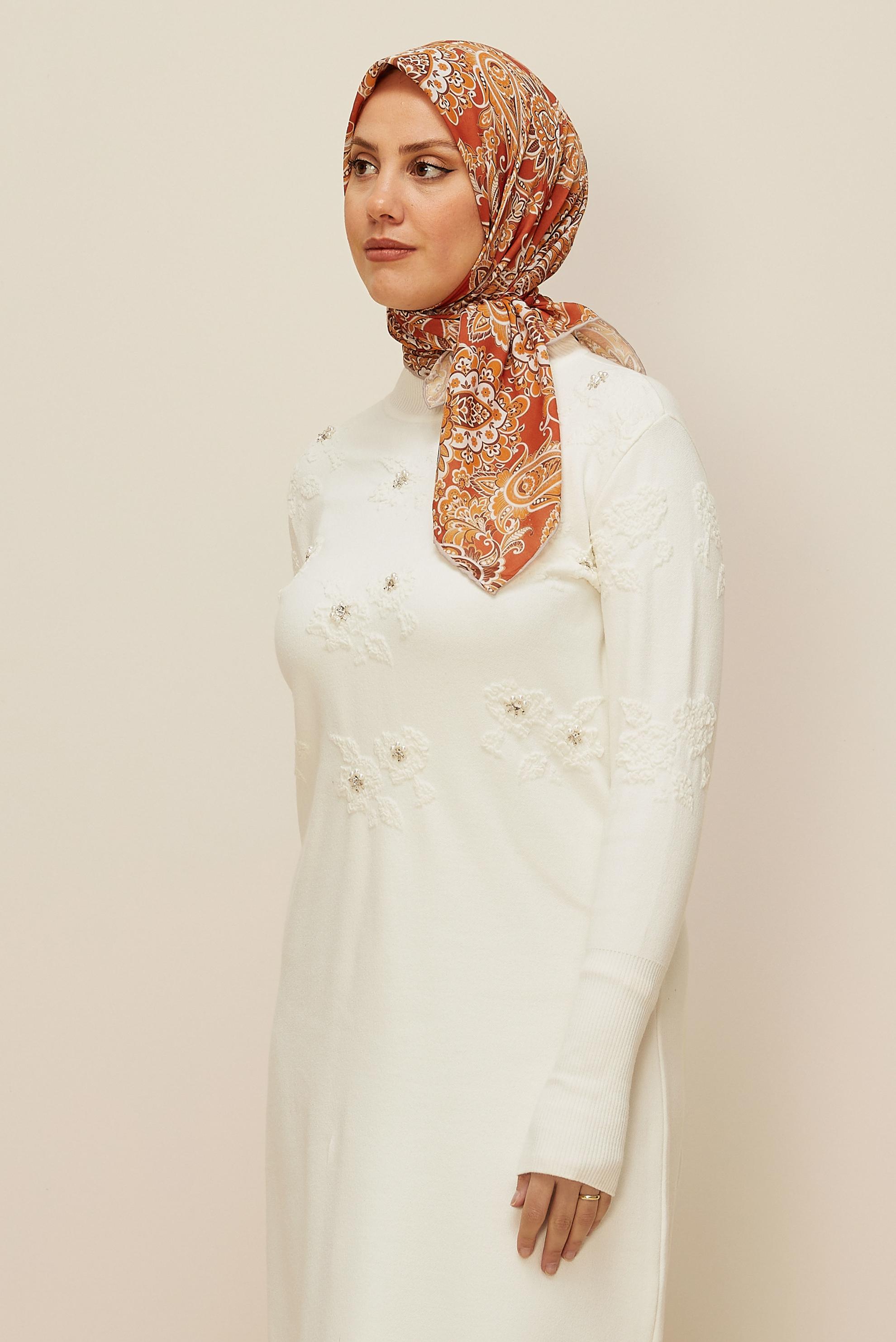 Hijab clothing ORANGE ALVINA SCARF 10876