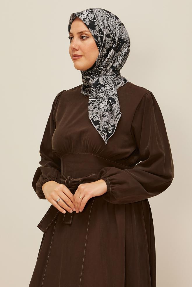 Hijab clothing GREY ALVINA SCARF 10876 - ALVİNA
