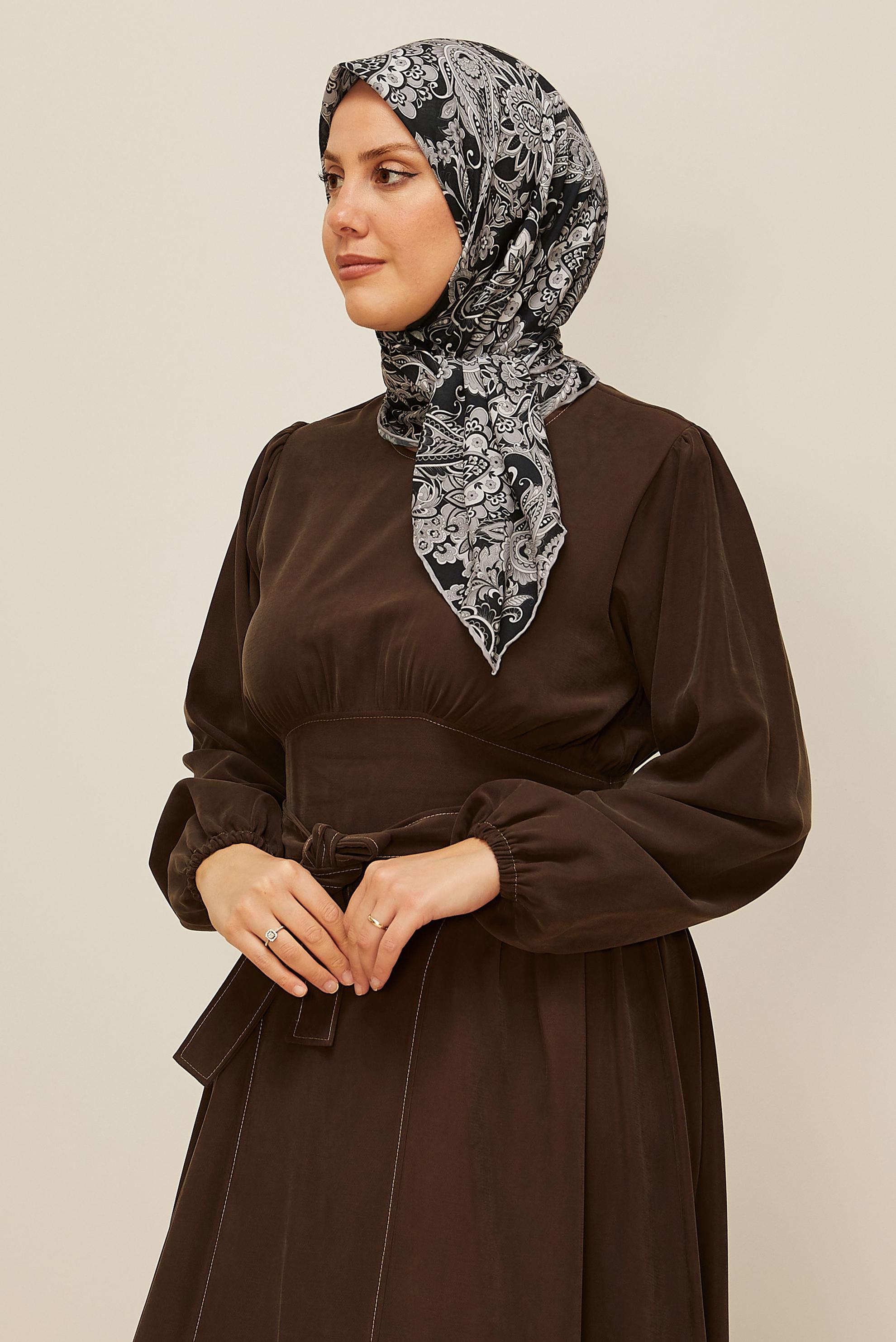 Hijab clothing GREY ALVINA SCARF 10876