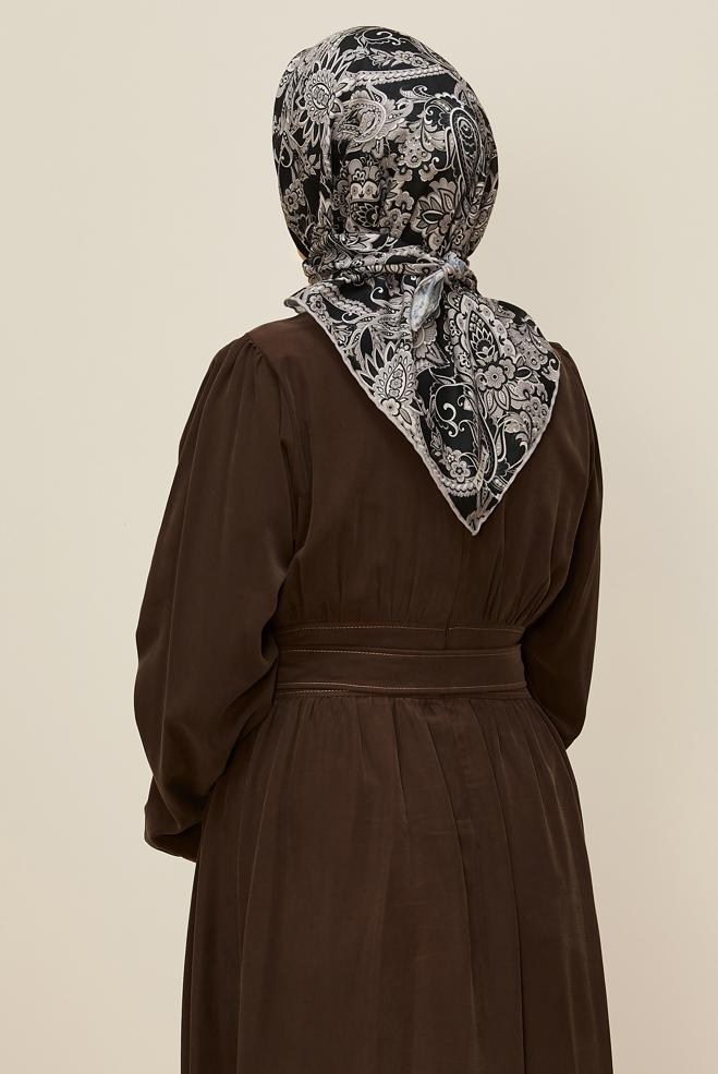 Hijab clothing GREY ALVINA SCARF 10876 - ALVİNA