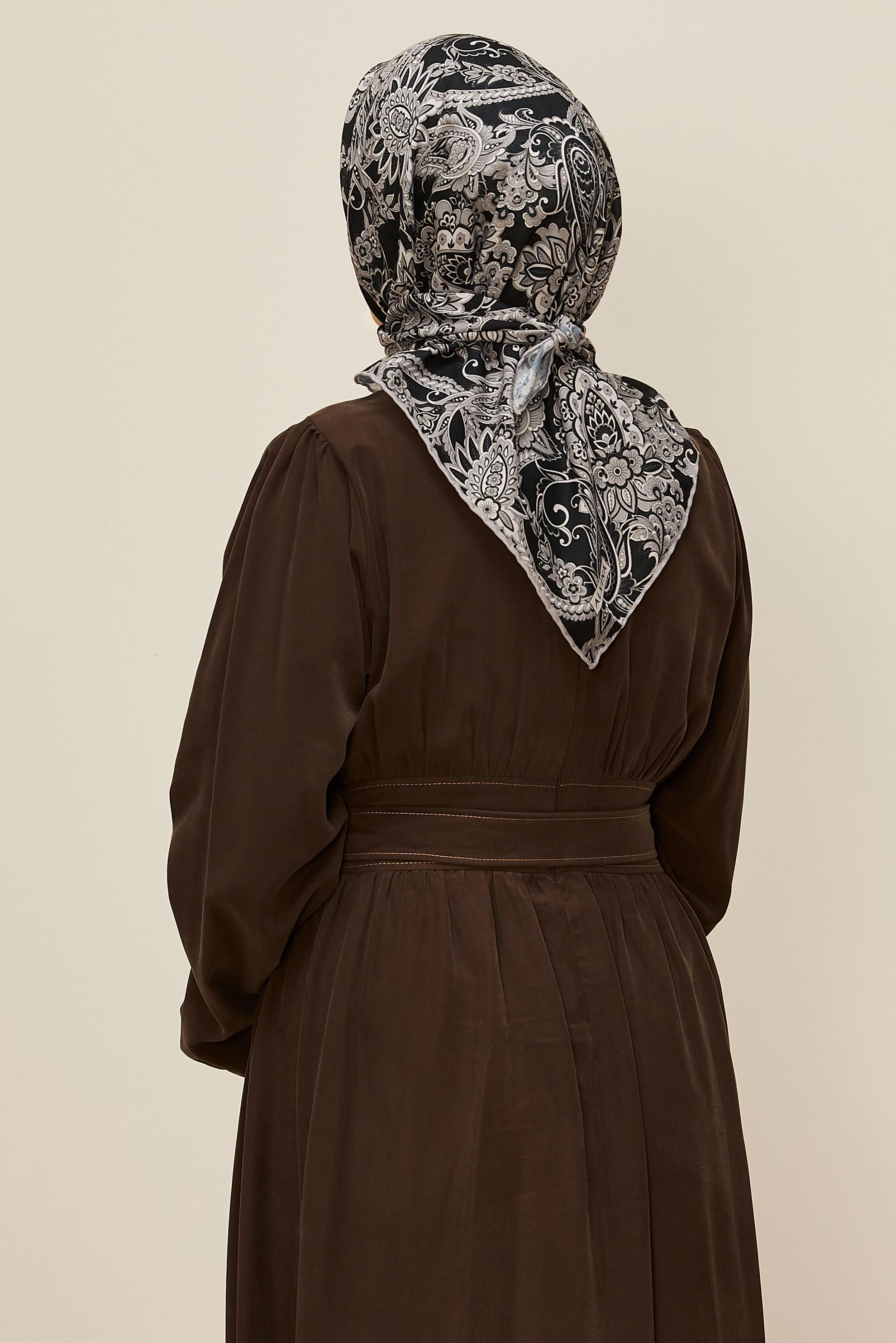 Hijab clothing GREY ALVINA SCARF 10876