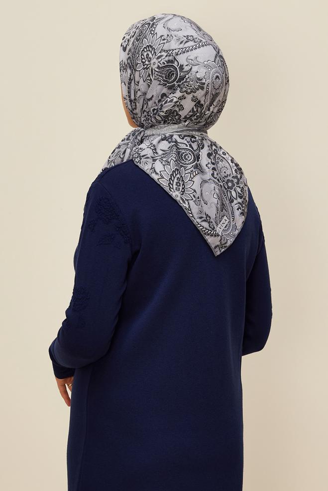 Hijab clothing SILVER ALVINA SCARF 10876 - ALVİNA