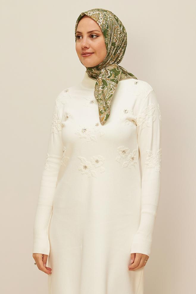 Hijab clothing KHAKI ALVINA SCARF 10876 - ALVİNA