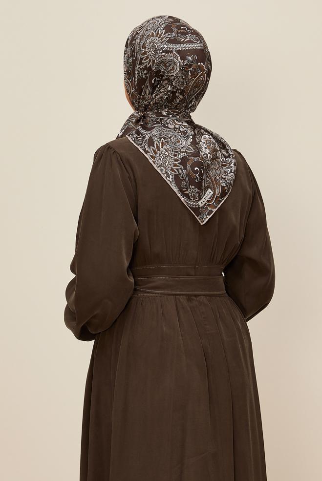 Hijab clothing BROWN ALVINA SCARF 10876 - ALVİNA