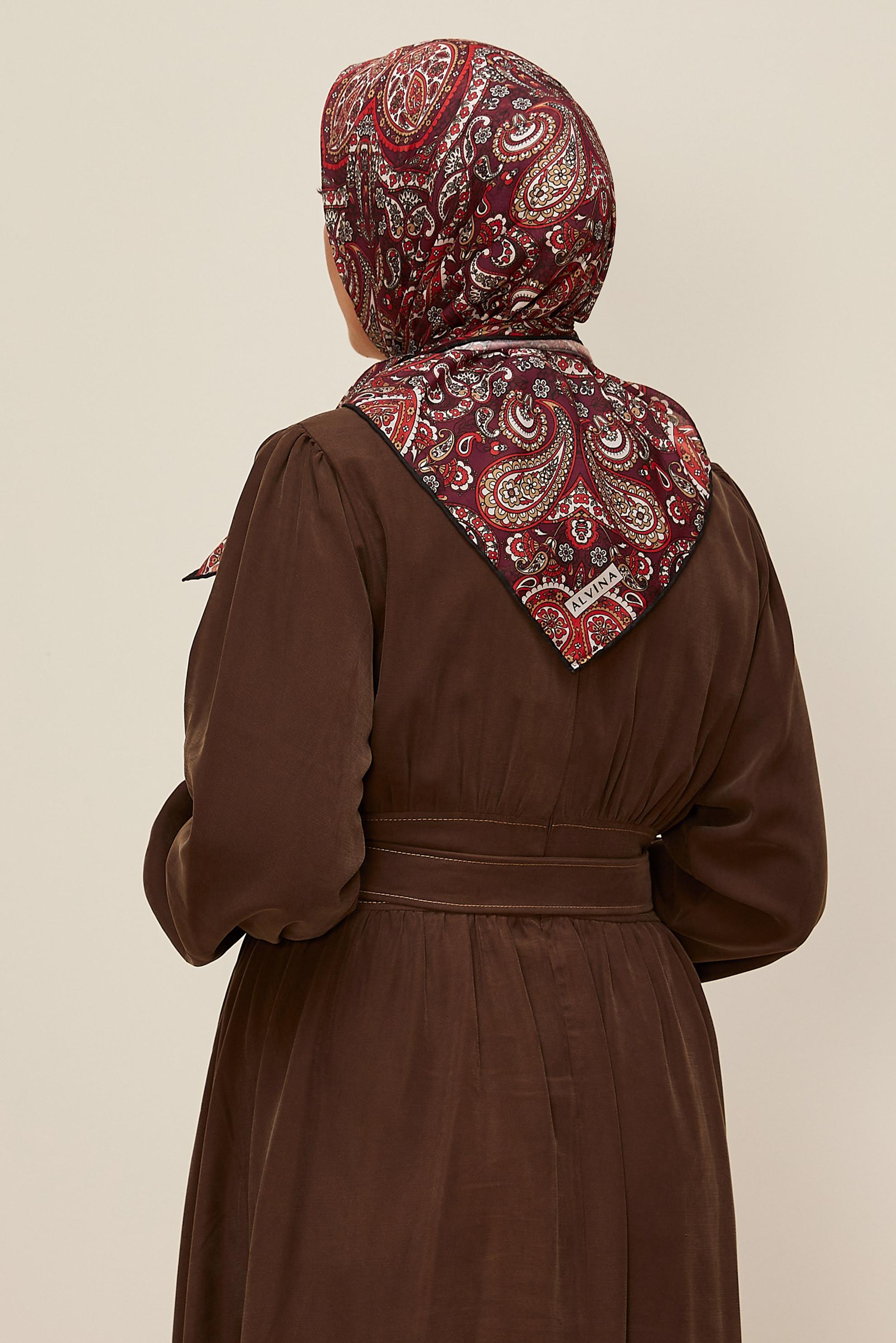 Tesettür giyim SİYAH ALVİNA SOFT EŞARP 10880