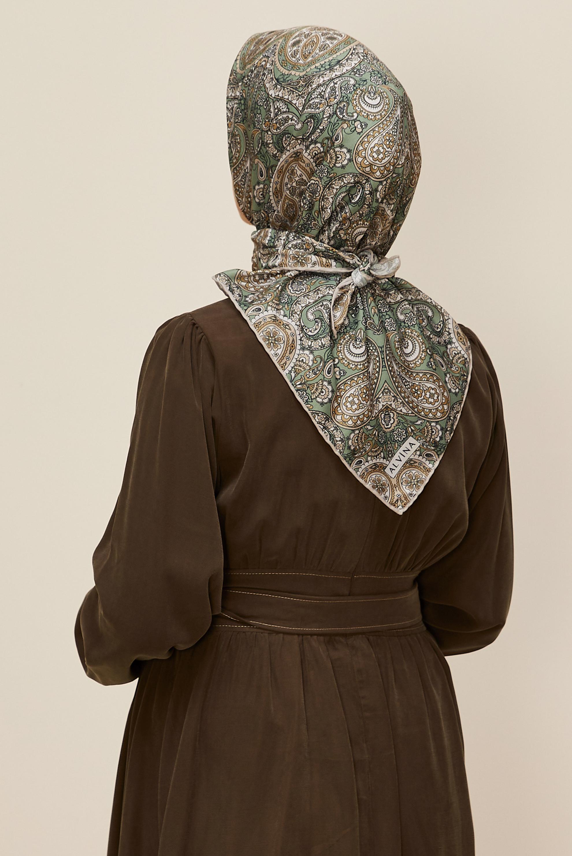 Tesettür giyim BEJ ALVİNA SOFT EŞARP 10880