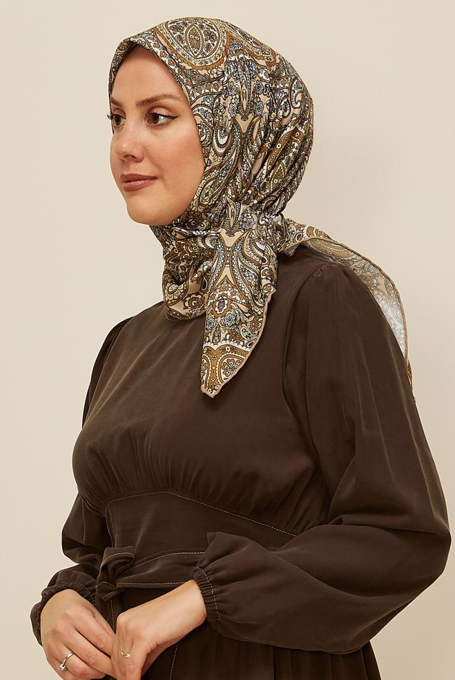 Vêtements hijab VISON ÉCHARPE ALVINA SOFT 10880 - ALVİNA