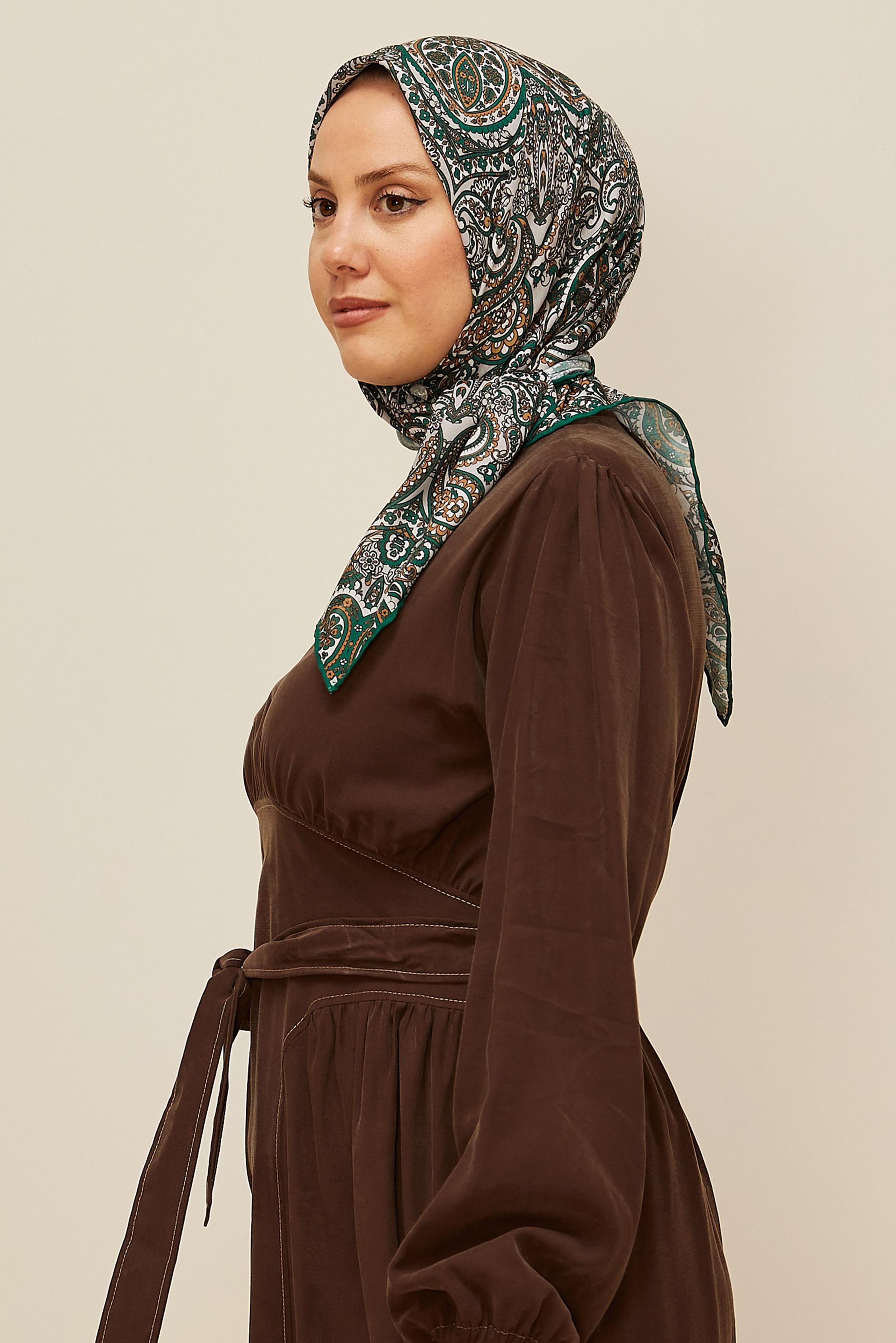 Vêtements hijab VERT ÉCHARPE ALVINA SOFT 10880