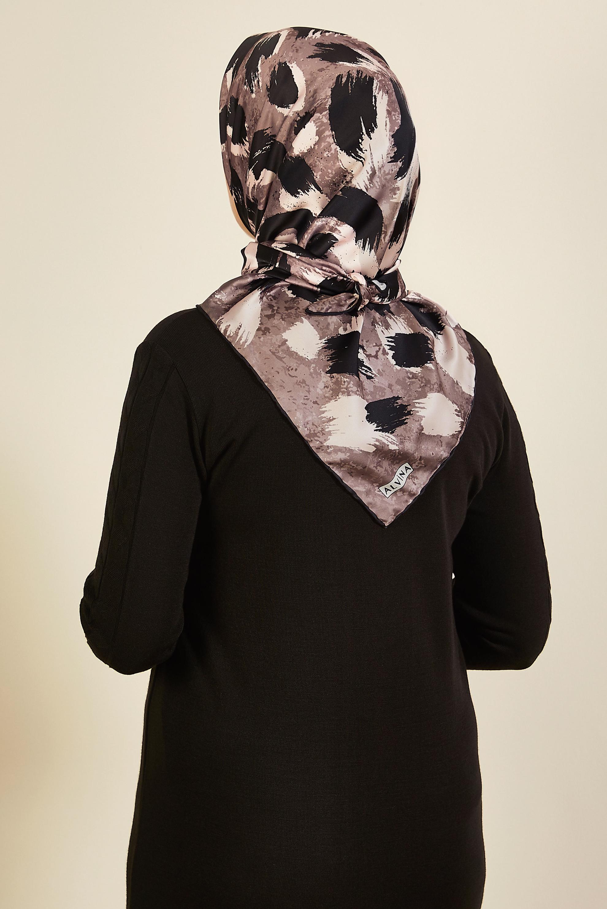 Tesettür giyim PUDRA 3857 ALVİNA REYON EŞARP(HNM)