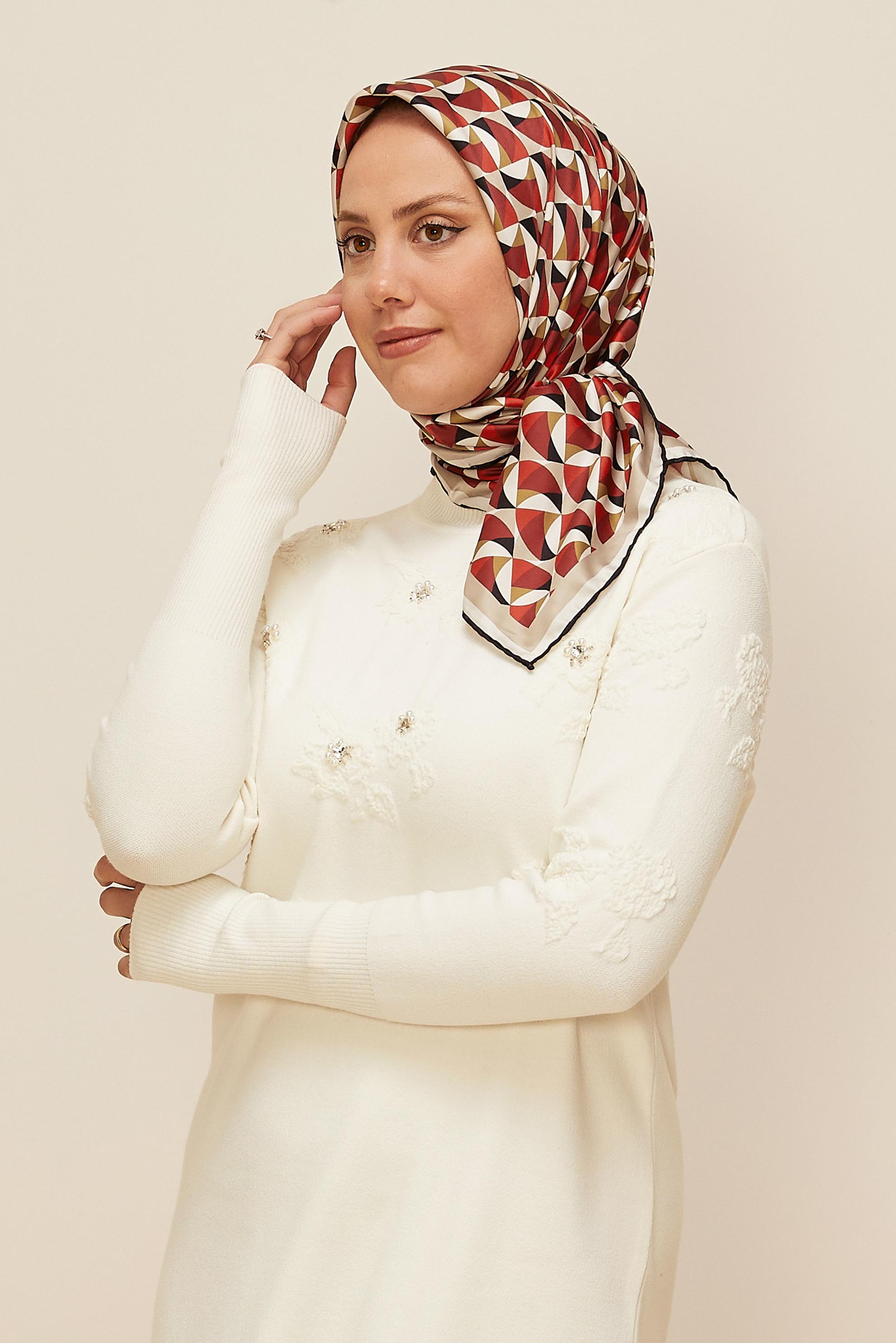 Tesettür giyim SİYAH ALVİNA EŞARP 6797