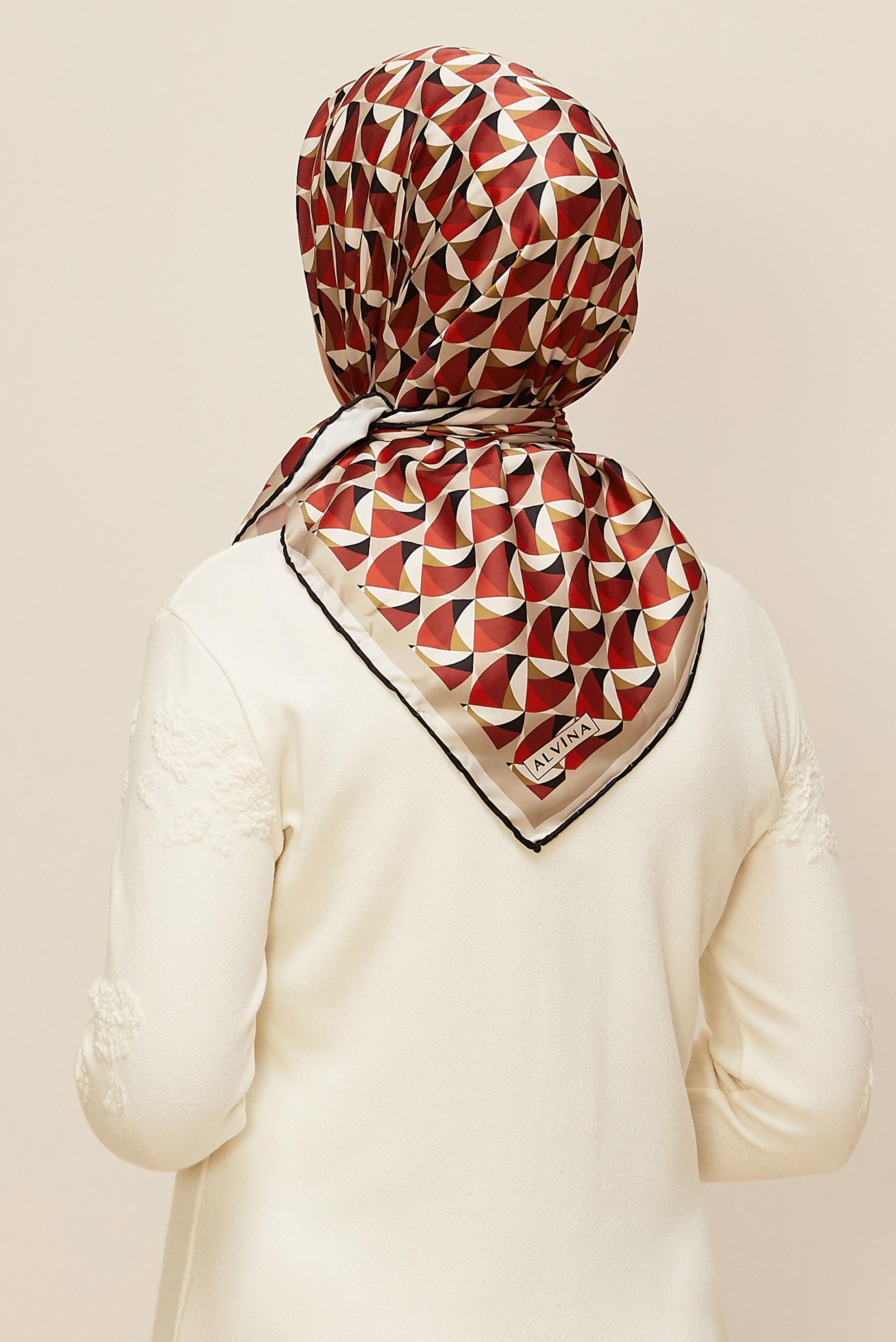 Tesettür giyim SİYAH ALVİNA EŞARP 6797