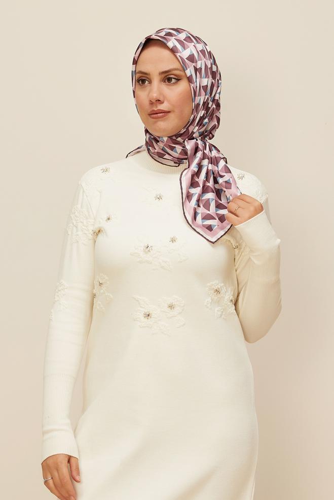 Vêtements hijab ROSE ALVINA ÉCHARPE 6797 - ALVİNA
