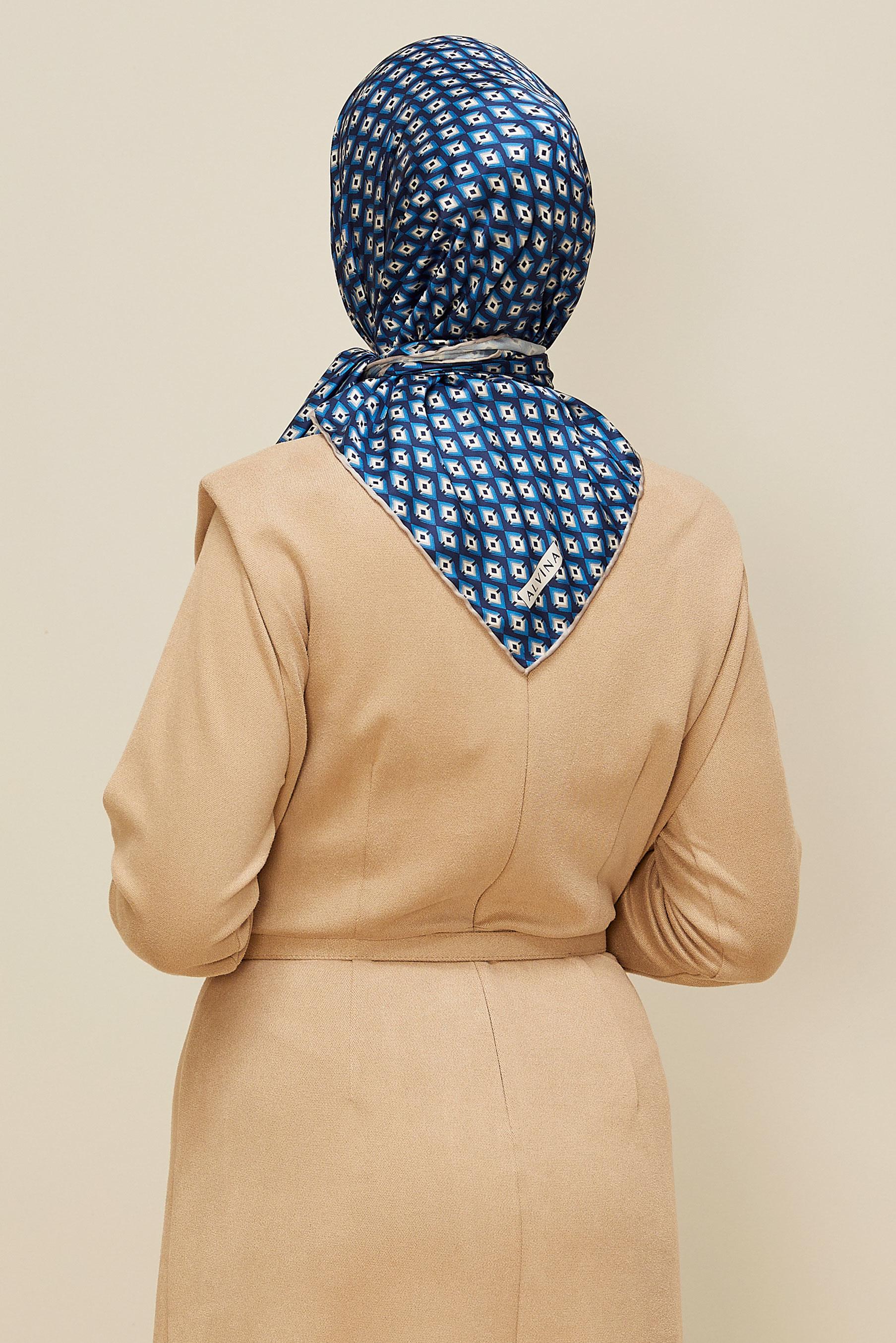 Vêtements hijab VISON ÉCHARPE EN SERGÉ ALVINA 7782