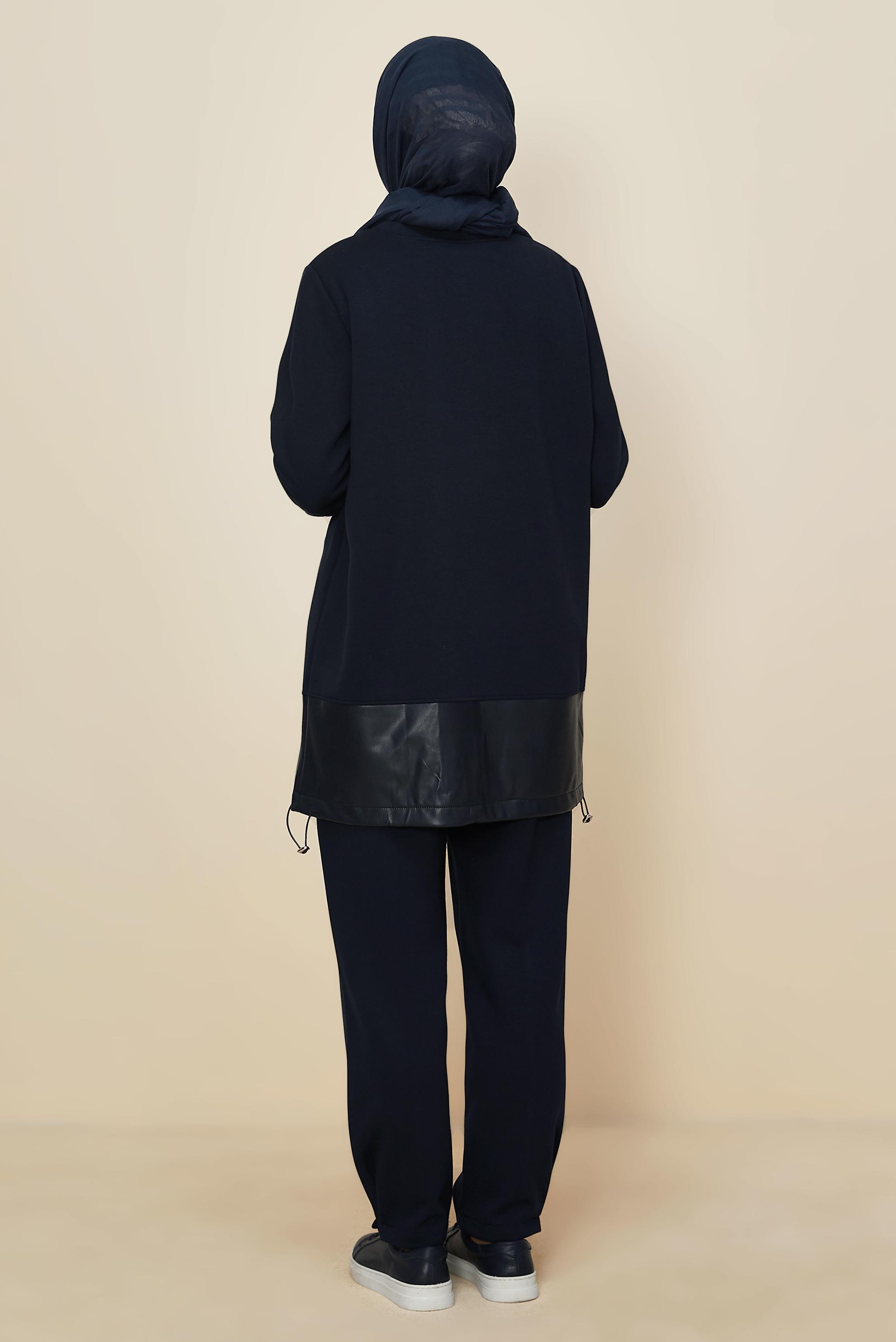 Hijab clothing NAVY BLUE TRACKSUIT WITH PANTS 45288