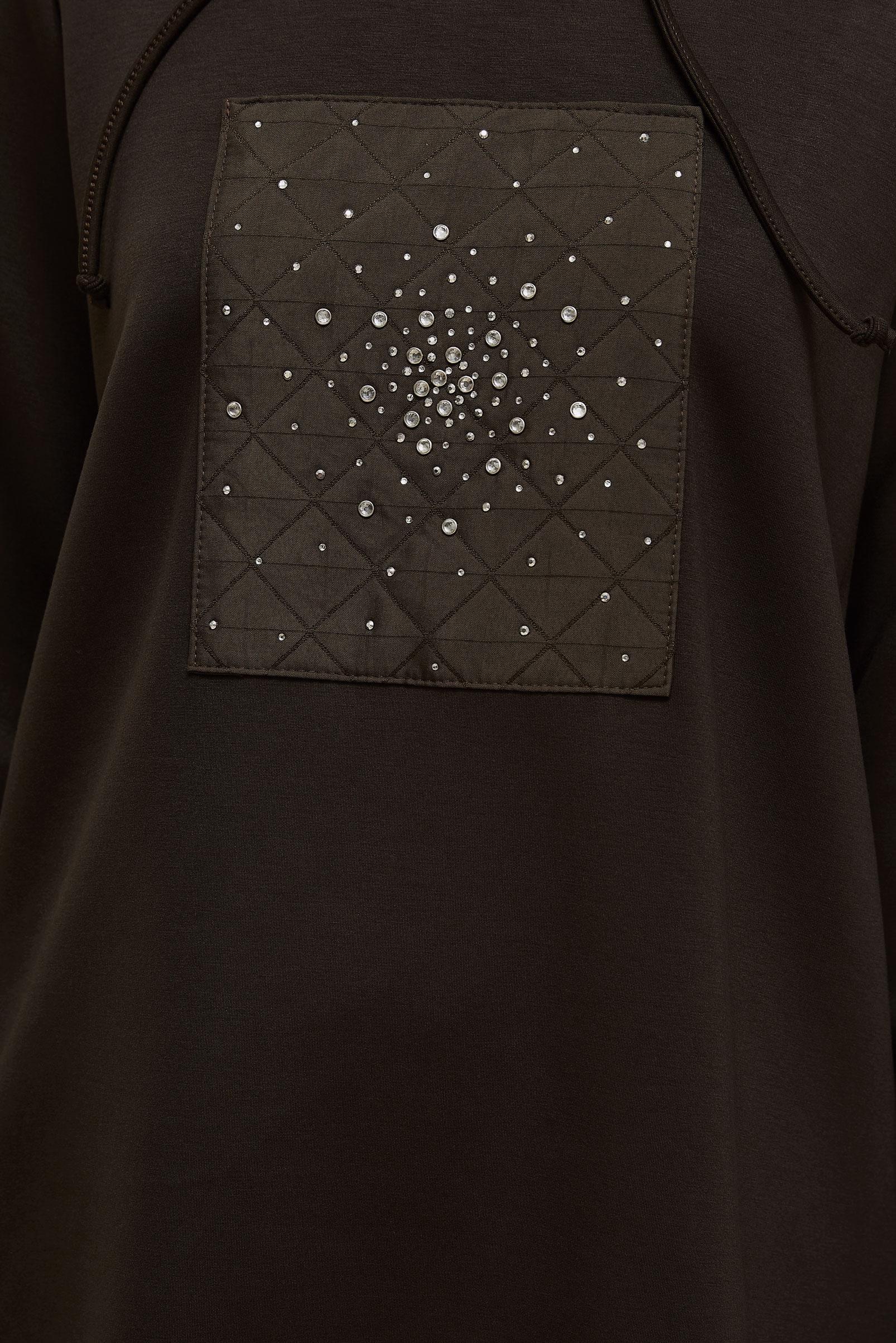 Vêtements hijab BRUN ENSEMBLE DE SURVÊTEMENT AVEC PANTALON 45911