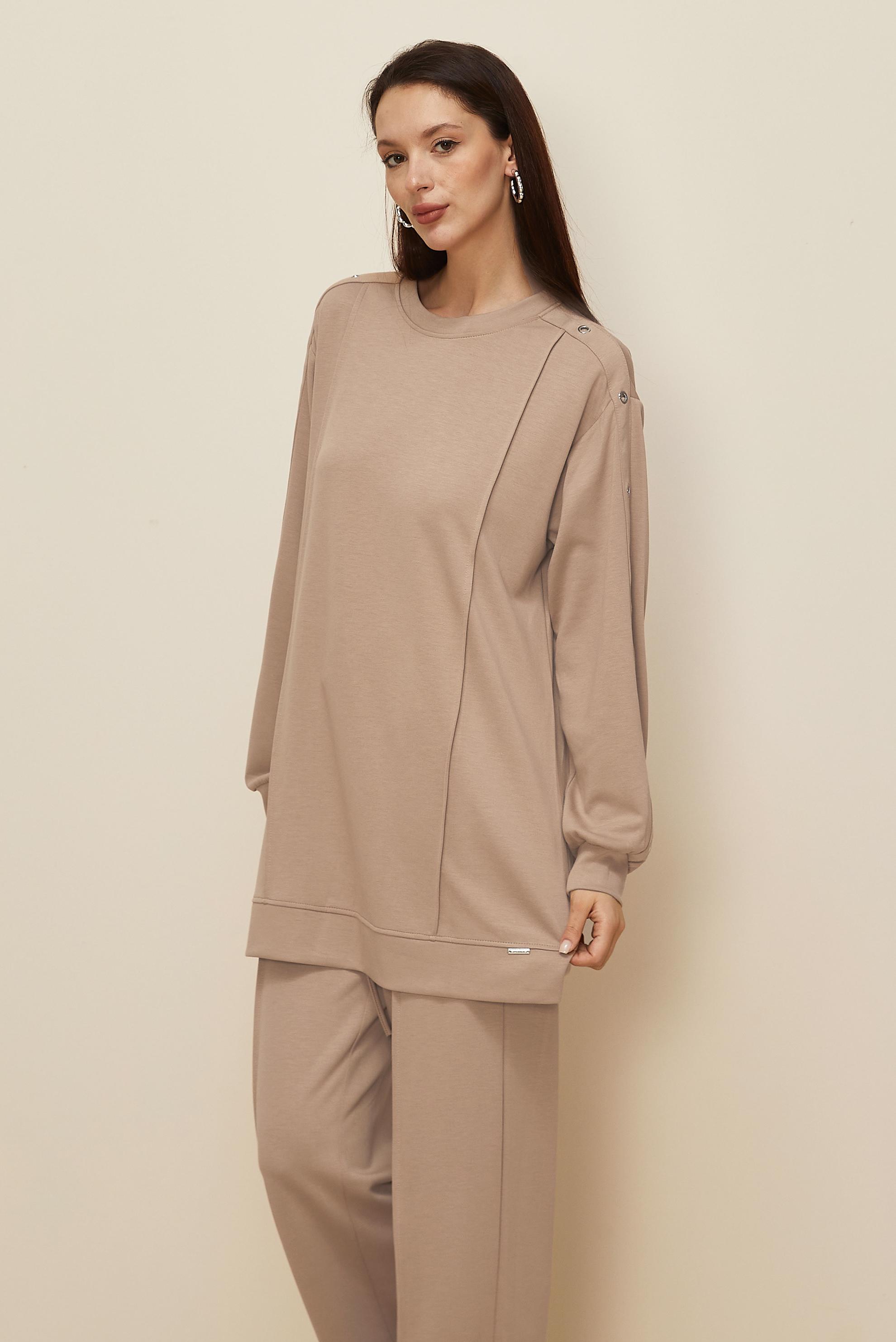 Tesettür giyim BEJ 45915 AZEL 2 Lİ PANT.EŞOF.38-46 TEK 40