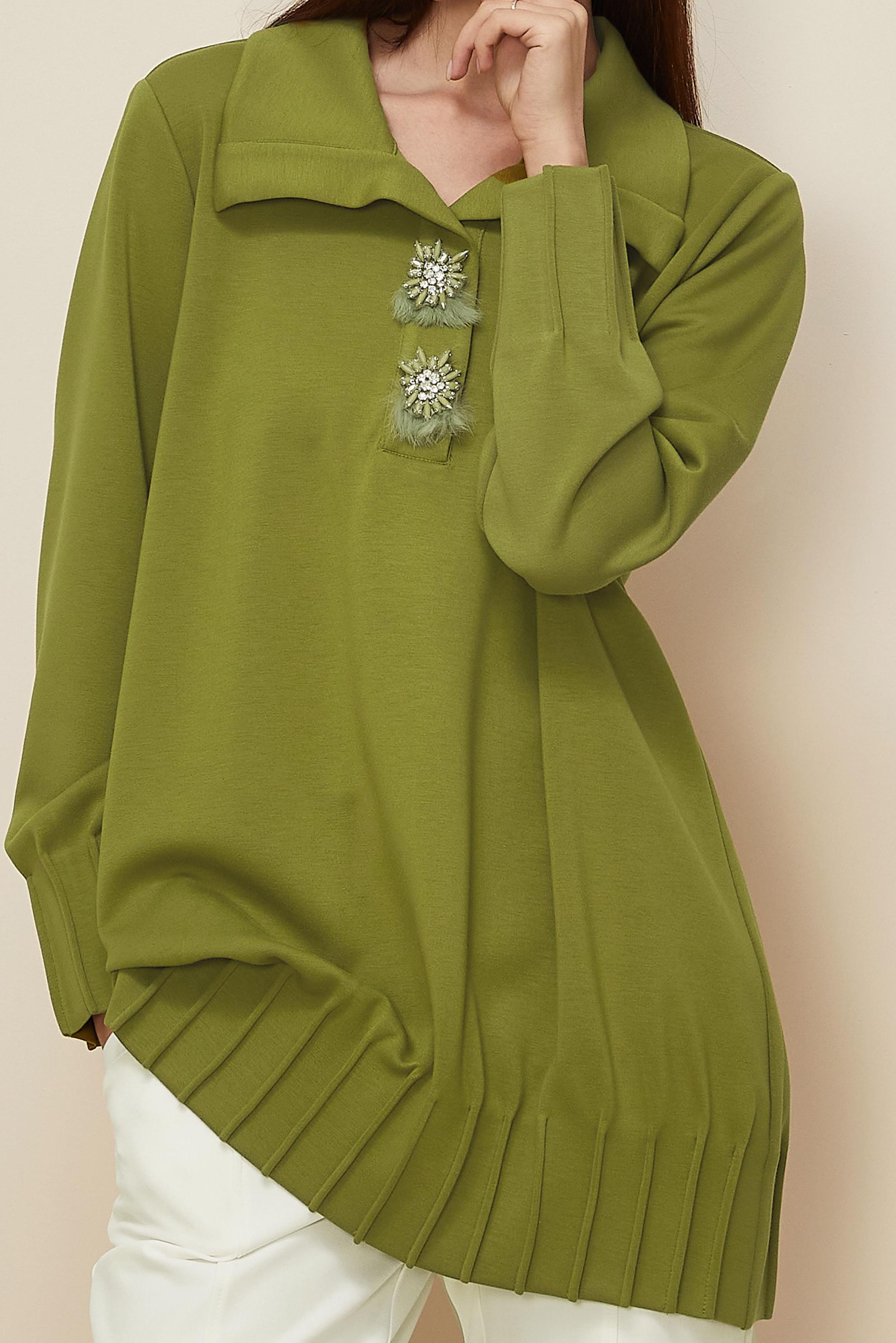 Hijab clothing GREEN TRACKSUIT TUNIC 45957