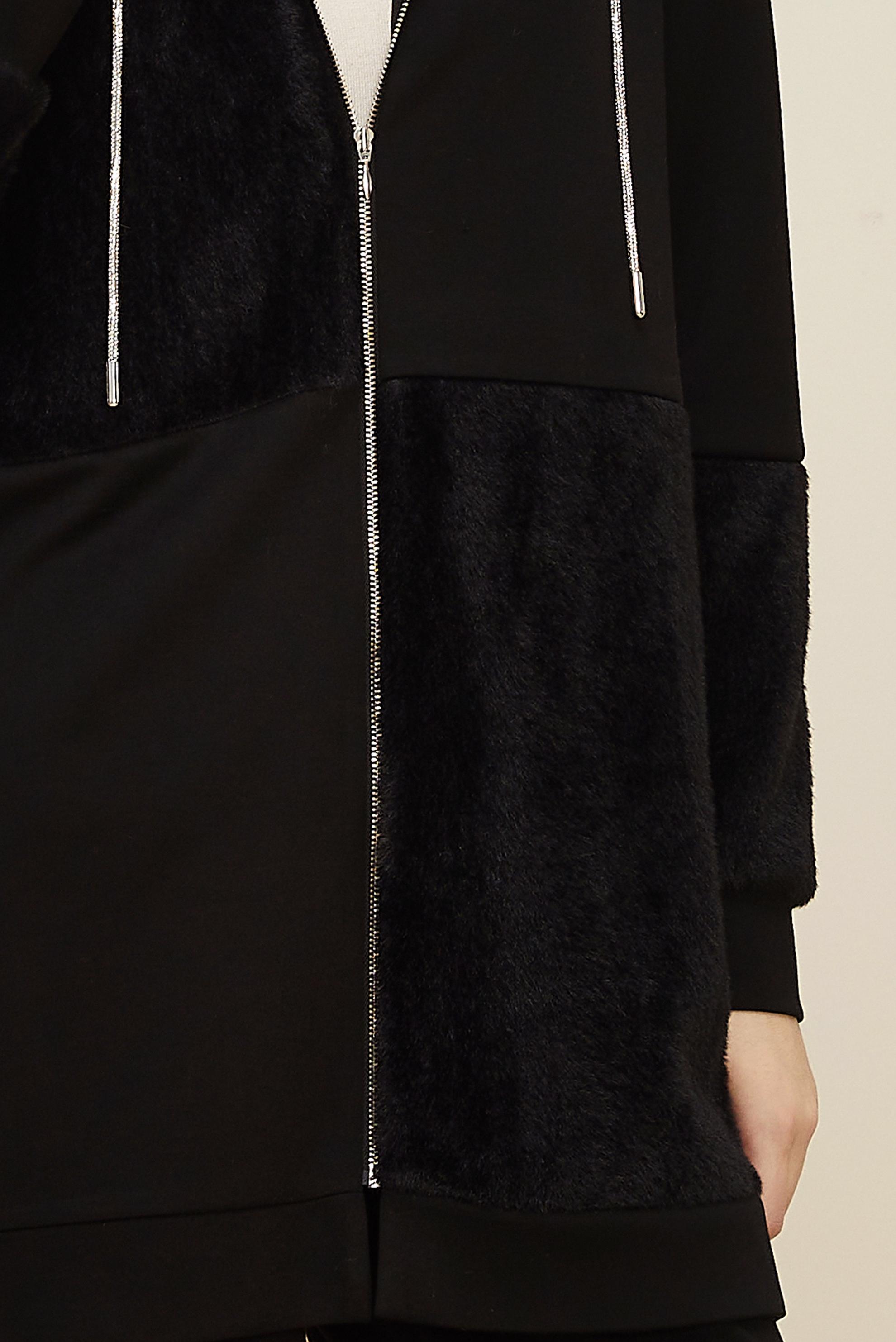 Hijab clothing BLACK HOODED TRACKSUIT SET 45966