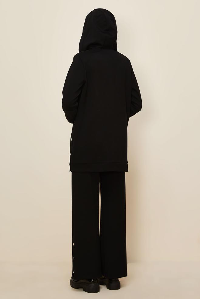 Hijab clothing BLACK 45966 OYSHO 2&prime;Lİ PANT.EŞOF.TK.38-46 - ALVİNA