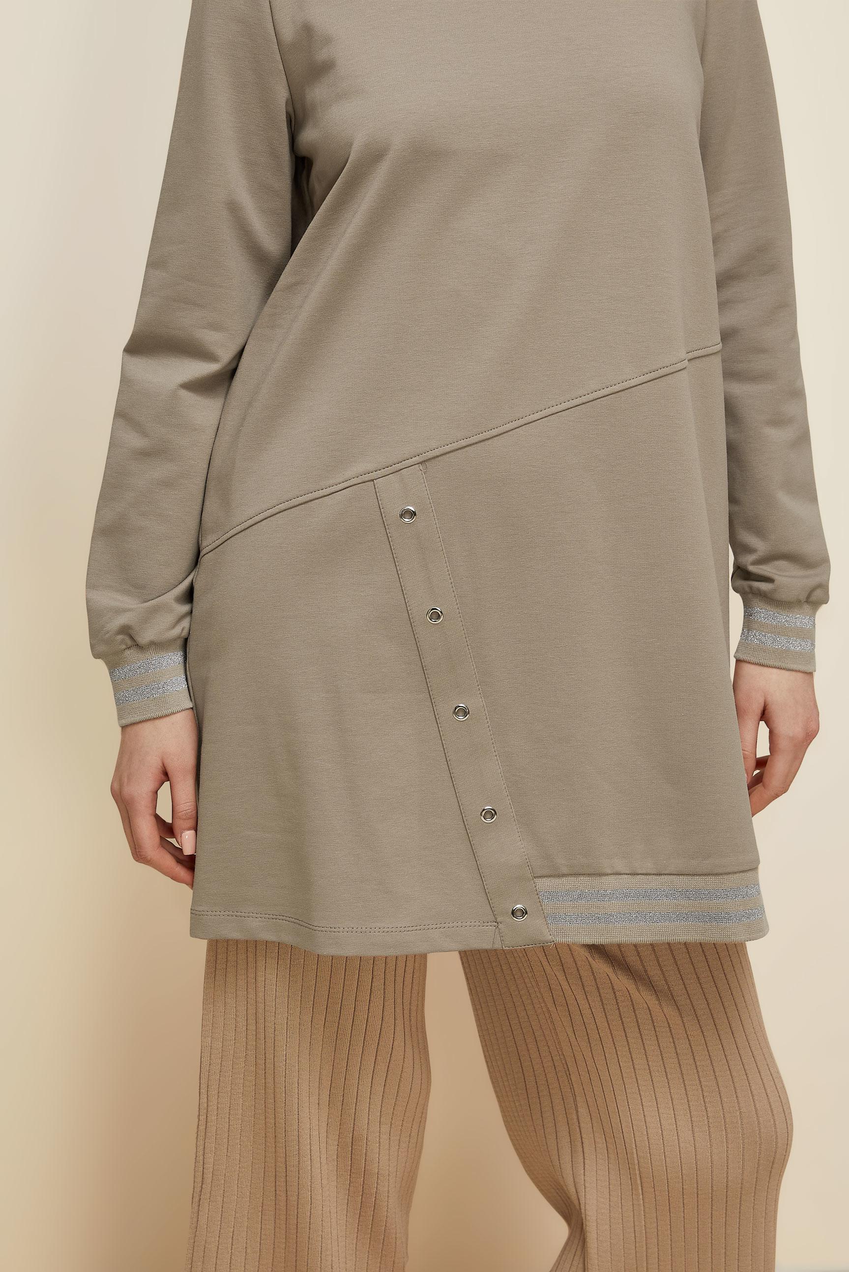 Tesettür giyim KUM 45979 ALEDA EŞOFMAN TUNİK 38-46 TEK42