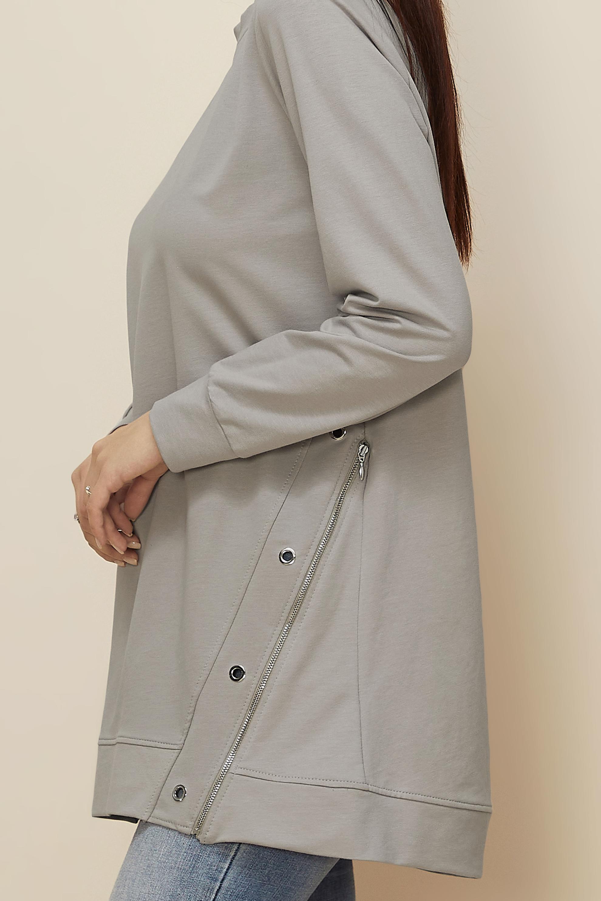 Tesettür giyim GÜMÜŞ 45981 ALEDA EŞOFMAN TUNİK 38-46 TEK40