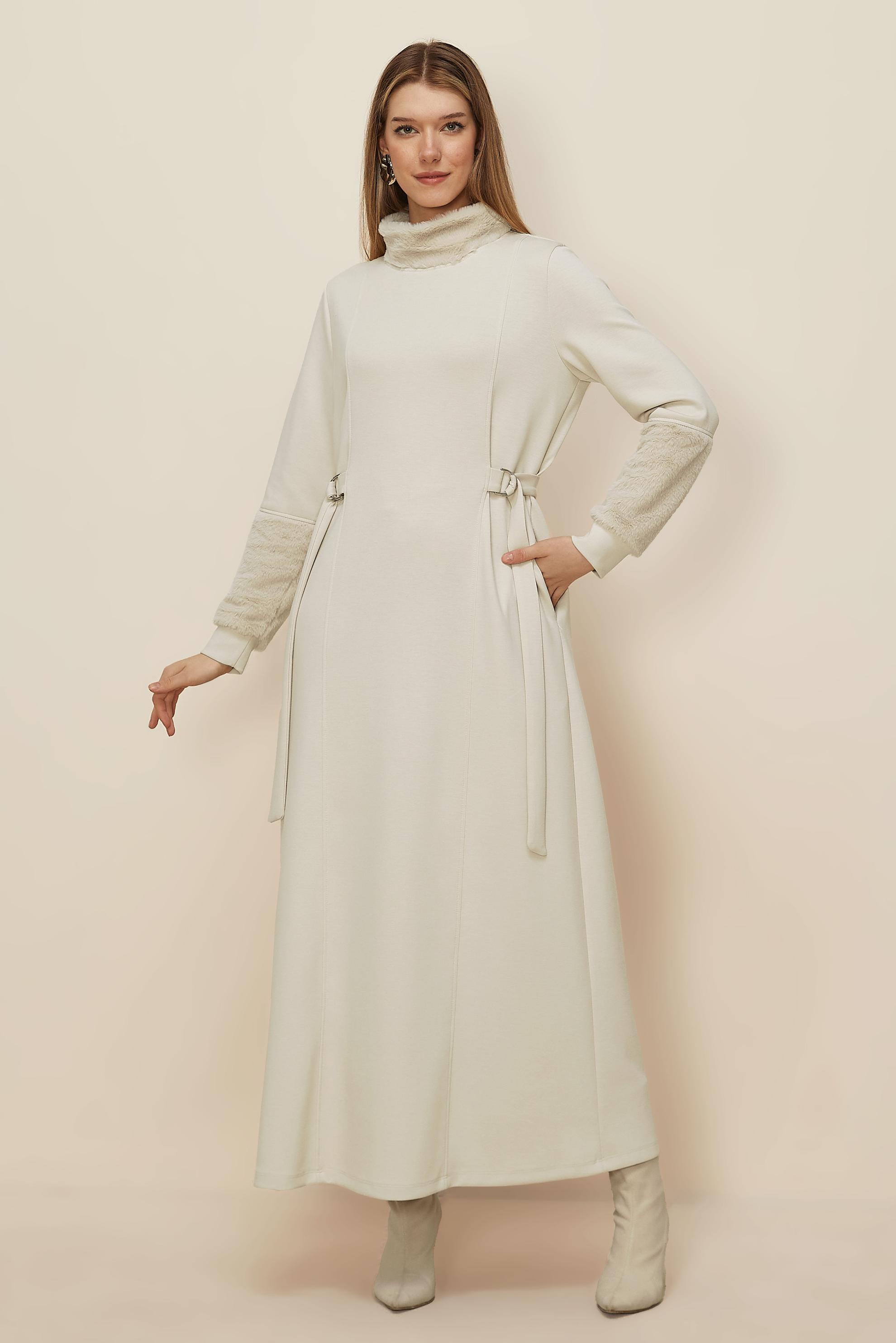 Vêtements hijab BEIGE ROBE DE SURVÊTEMENT 45994