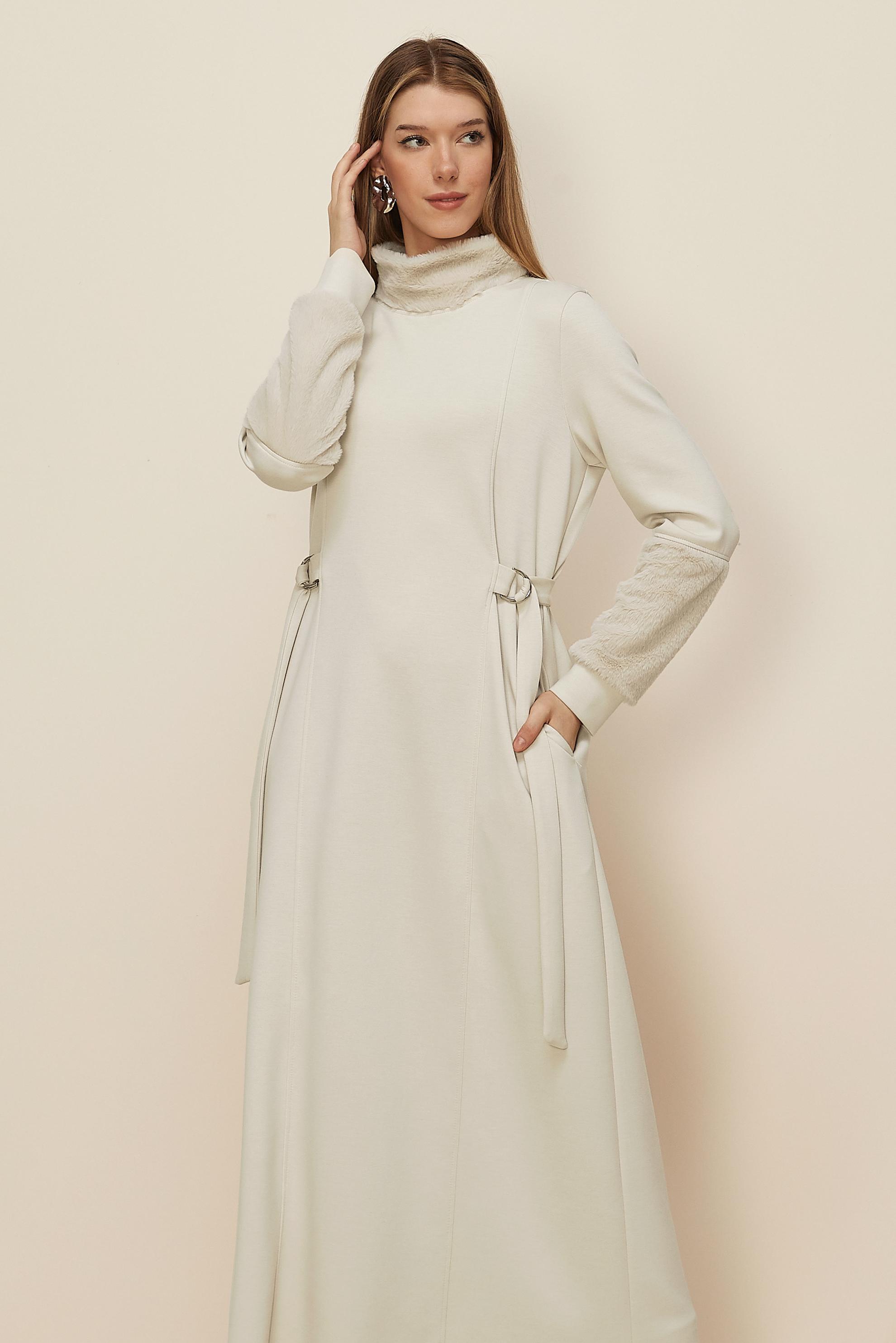 Vêtements hijab BEIGE ROBE DE SURVÊTEMENT 45994