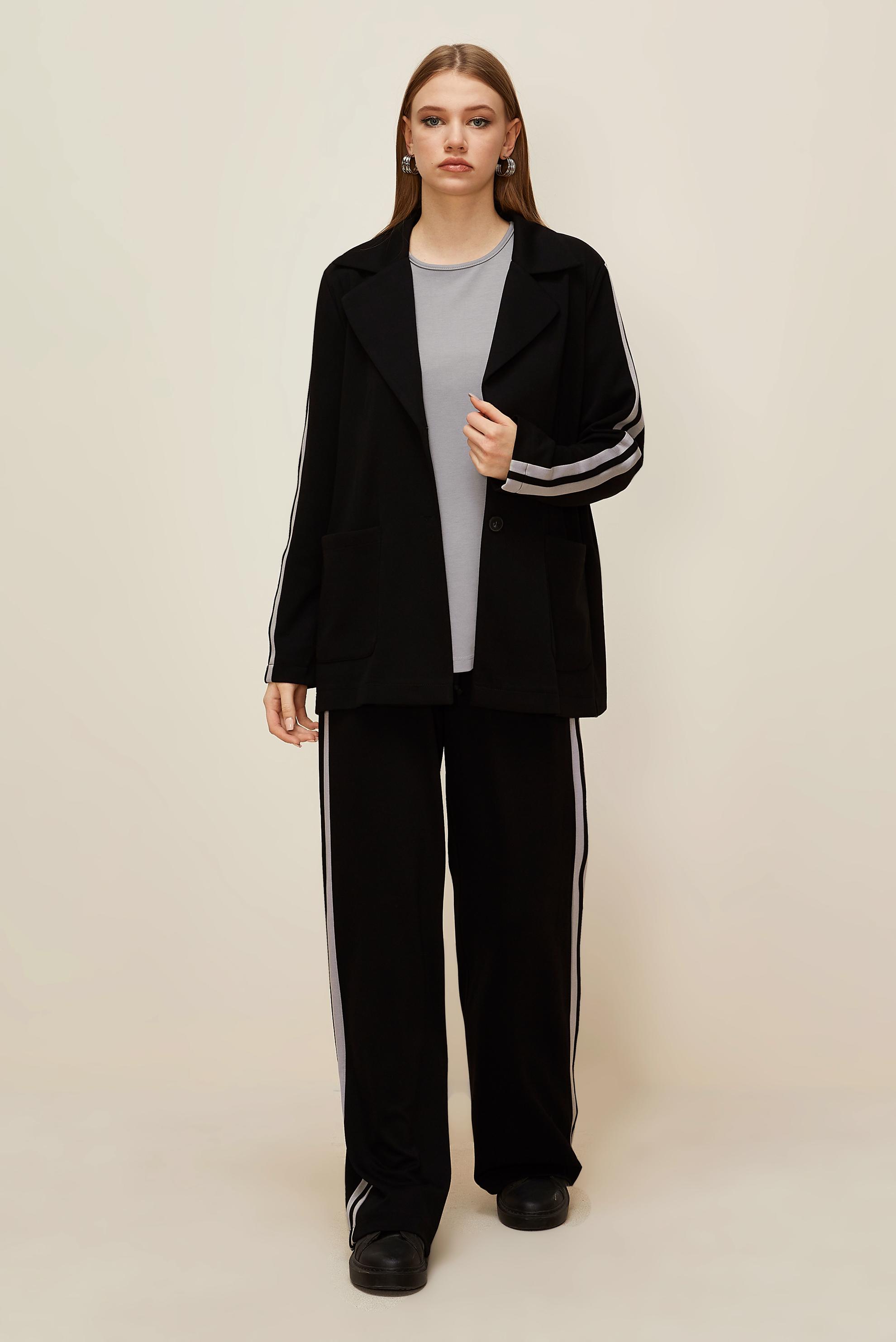 Hijab clothing BLACK 45998 AZEL 3′LÜ PANT.EŞOF.TK. 38-46 TEK40