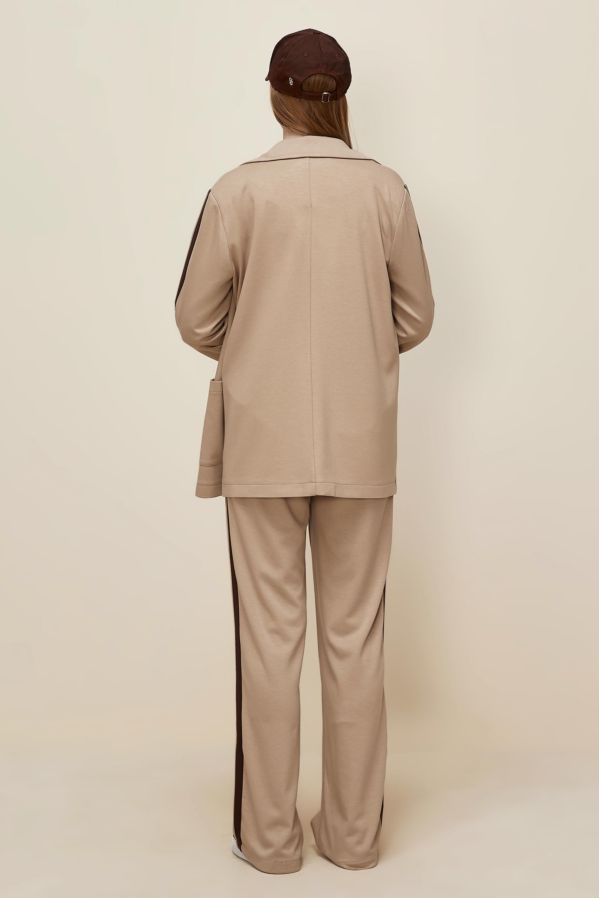 Hijab clothing BEIGE 45998 AZEL 3′LÜ PANT.EŞOF.TK. 38-46 TEK40