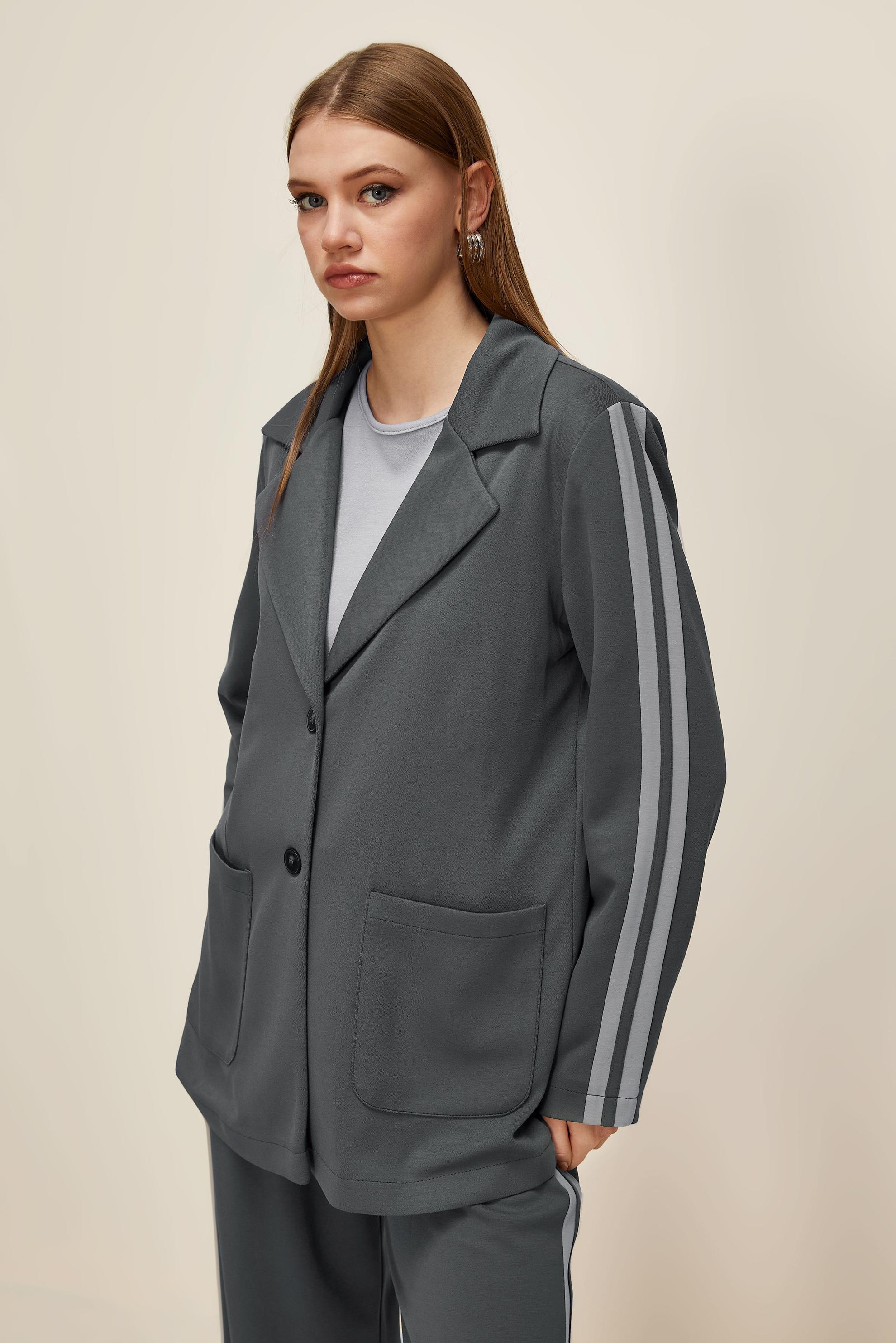 Hijab clothing GREY 45998 AZEL 3′LÜ PANT.EŞOF.TK. 38-46 TEK40