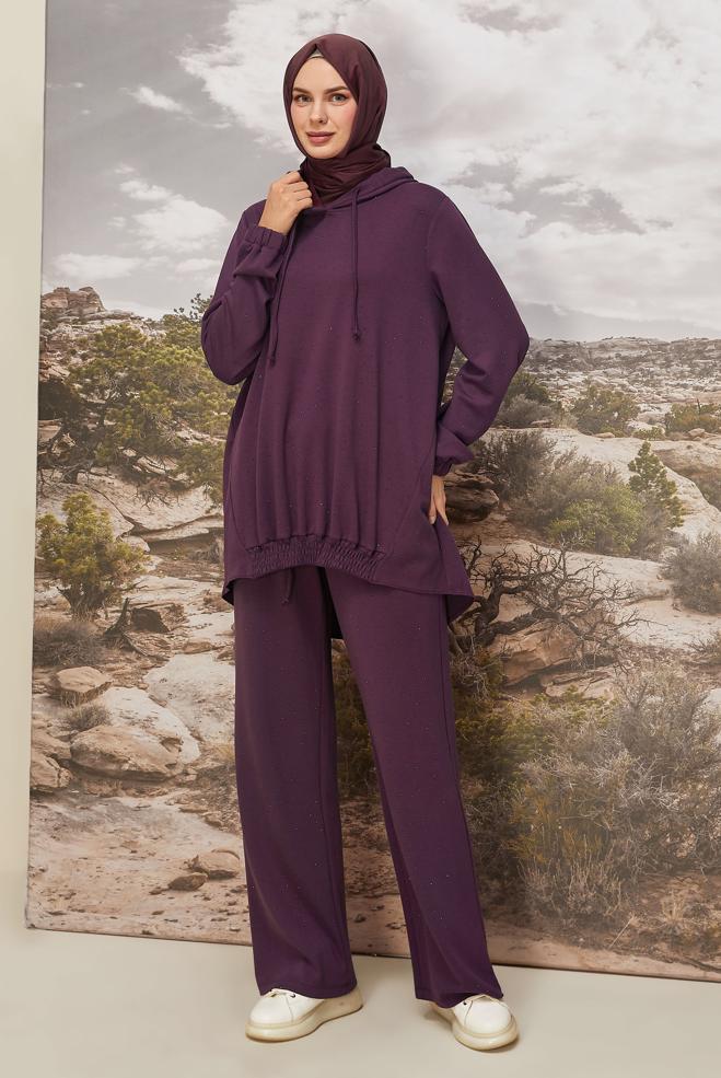 Tesettür giyim MÜRDÜM 46039 OYSHO TAŞLI 2 İ PANT.EŞOF.TK.38-46 - ALVİNA