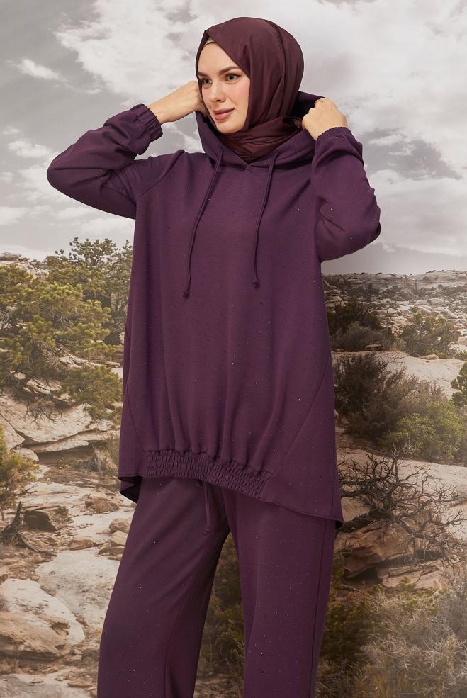 Tesettür giyim MÜRDÜM 46039 OYSHO TAŞLI 2 İ PANT.EŞOF.TK.38-46 - ALVİNA