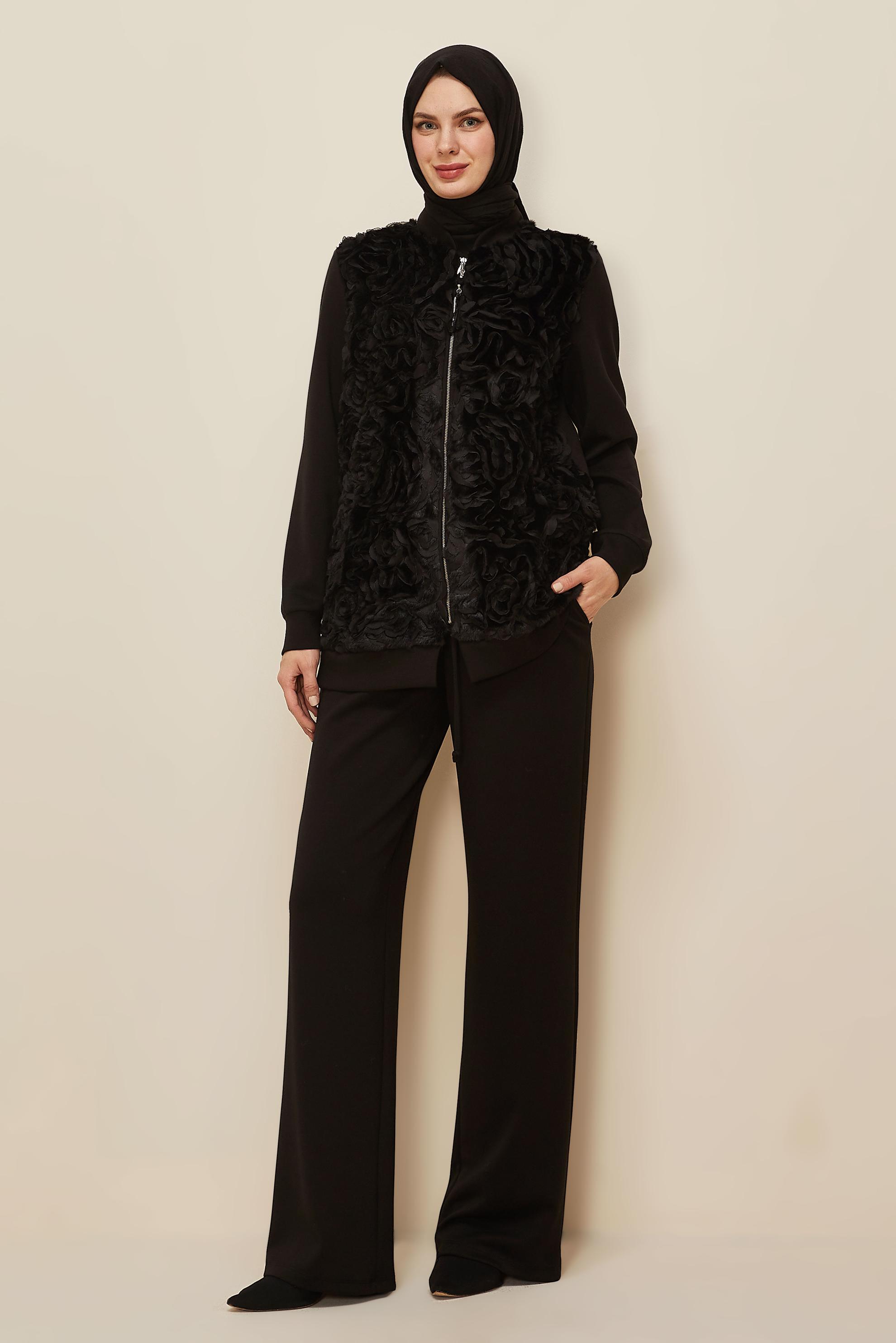 Hijab clothing BLACK 46096 OYSHO 2′Lİ PANT.EŞOF.TK. 38-46 TEK 40