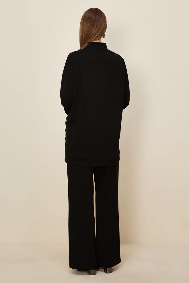 Hijab clothing BLACK 46107 OYSHO 2 Lİ PANT.EŞOF.TK.40-48 TEK 38 - ALVİNA