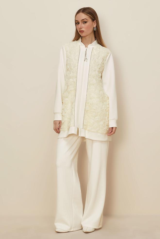 Hijab clothing WHITE 46107 OYSHO 2 Lİ PANT.EŞOF.TK.40-48 TEK 38 - ALVİNA