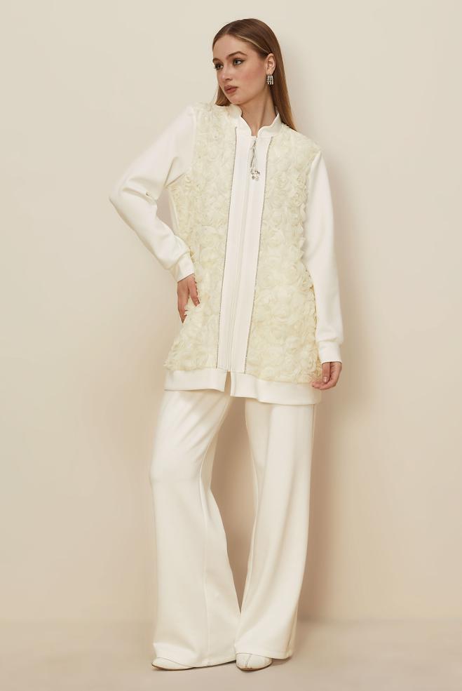 Hijab clothing WHITE 46107 OYSHO 2 Lİ PANT.EŞOF.TK.40-48 TEK 38 - ALVİNA