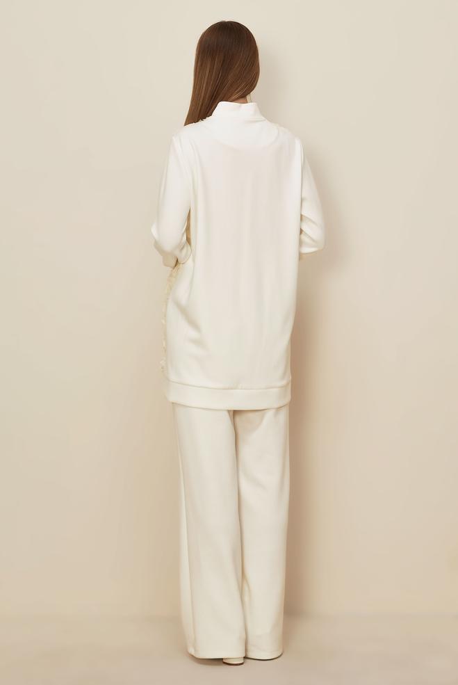 Hijab clothing WHITE 46107 OYSHO 2 Lİ PANT.EŞOF.TK.40-48 TEK 38 - ALVİNA