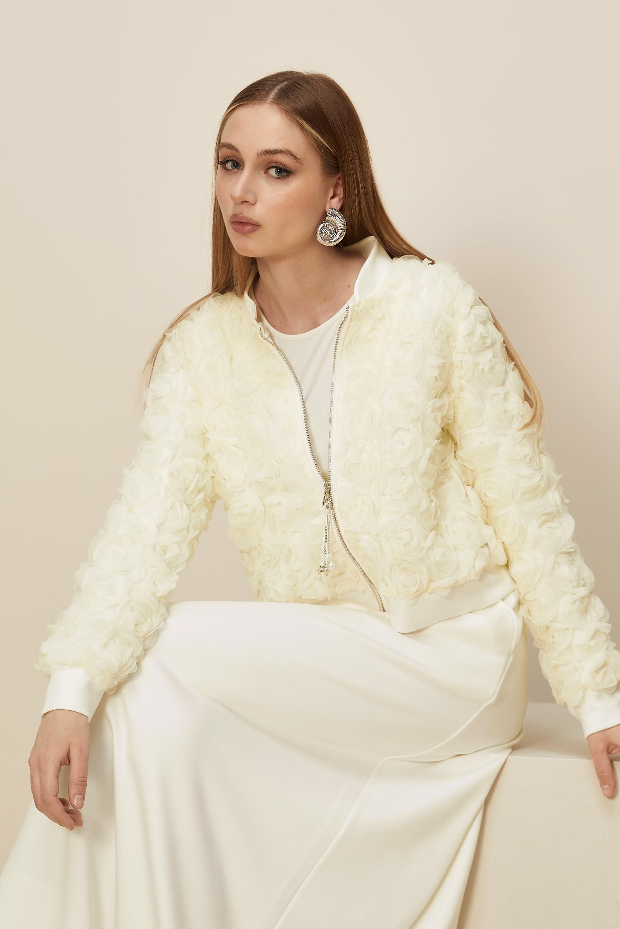 Tesettür giyim BEYAZ 46108 OYSHO 2 Lİ ETEKLİ EŞOF.TK.38-42