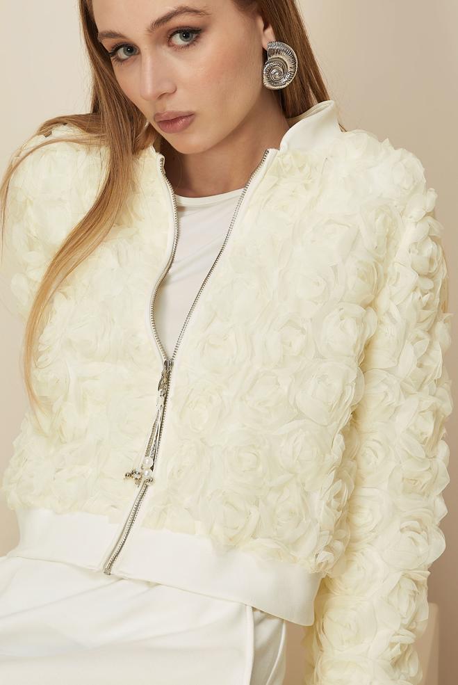 Tesettür giyim BEYAZ 46108 OYSHO 2 Lİ ETEKLİ EŞOF.TK.38-42 - ALVİNA