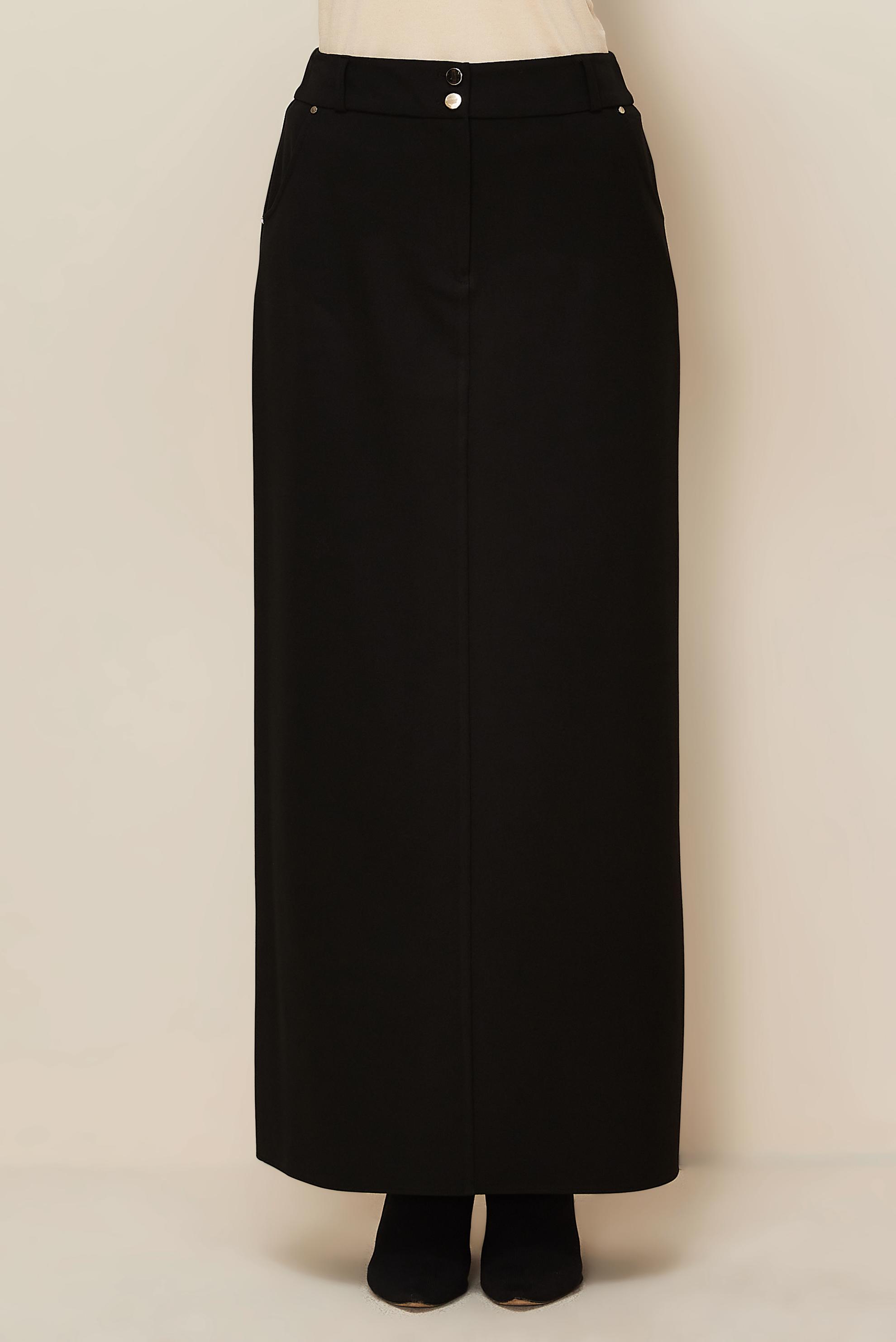 Hijab clothing BLACK 60703 KARDELEN ETEK 38-46 TEK 42