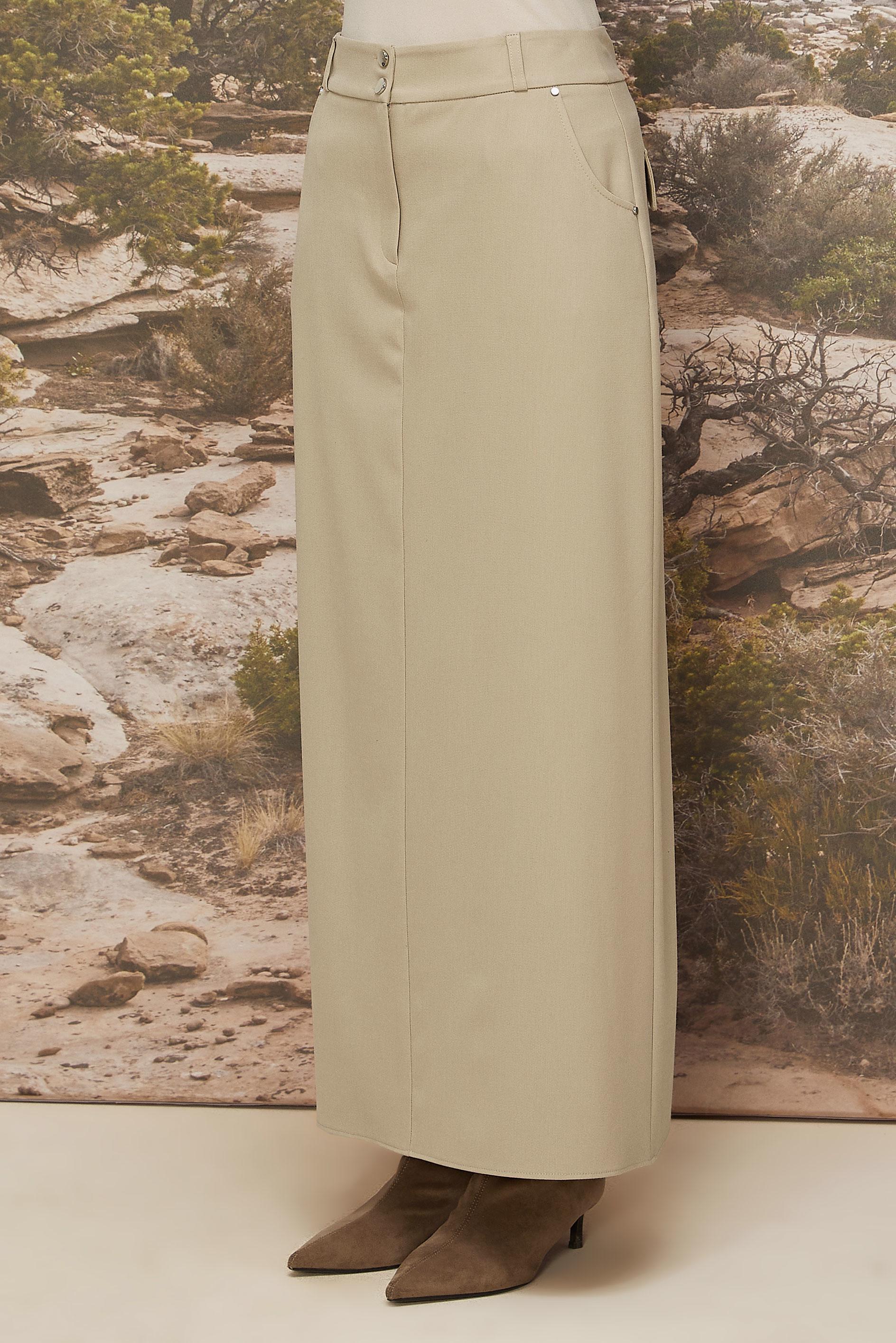 Hijab clothing BEIGE 60703 KARDELEN ETEK 38-46 TEK 42