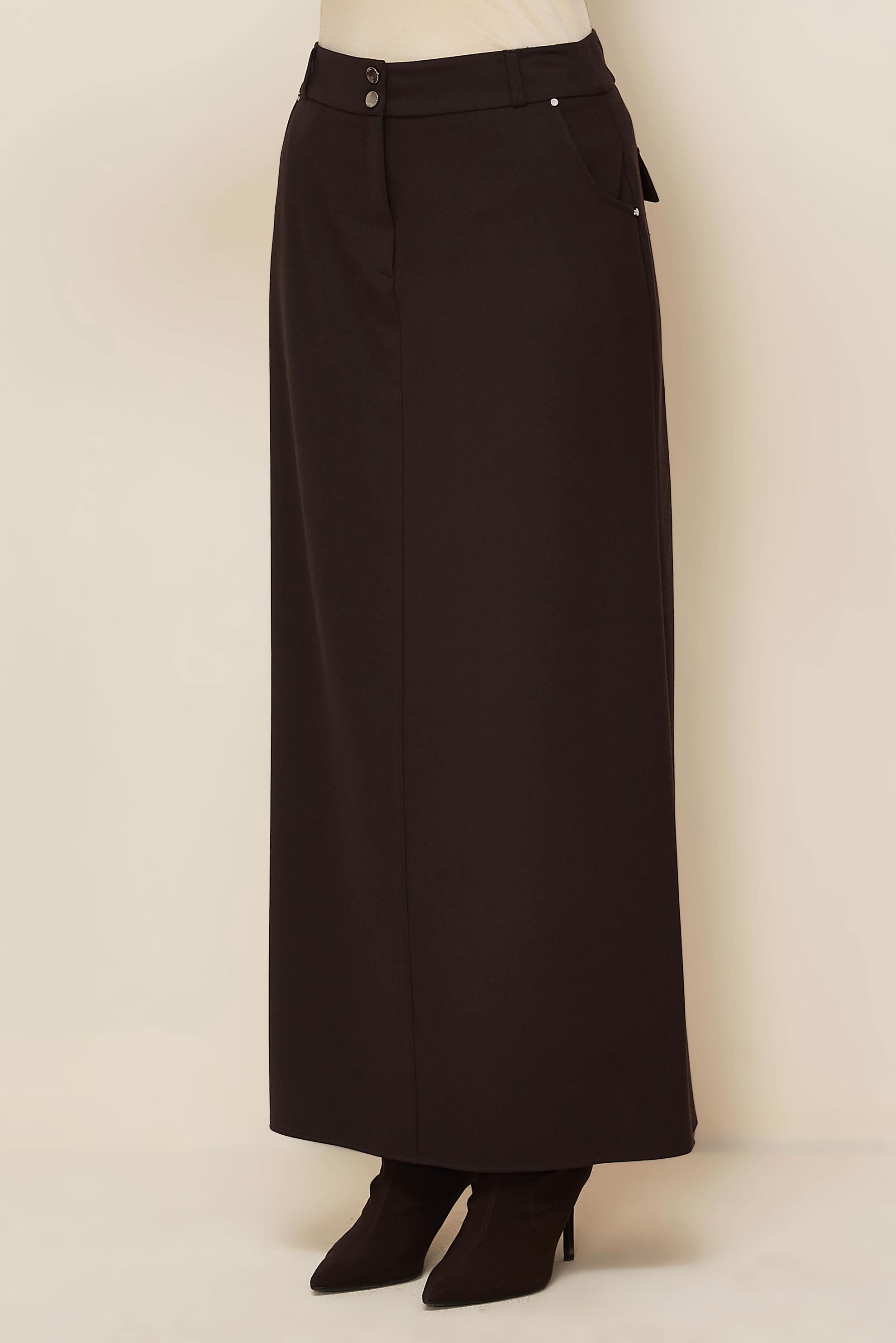 Hijab clothing BROWN 60703 KARDELEN ETEK 38-46 TEK 42