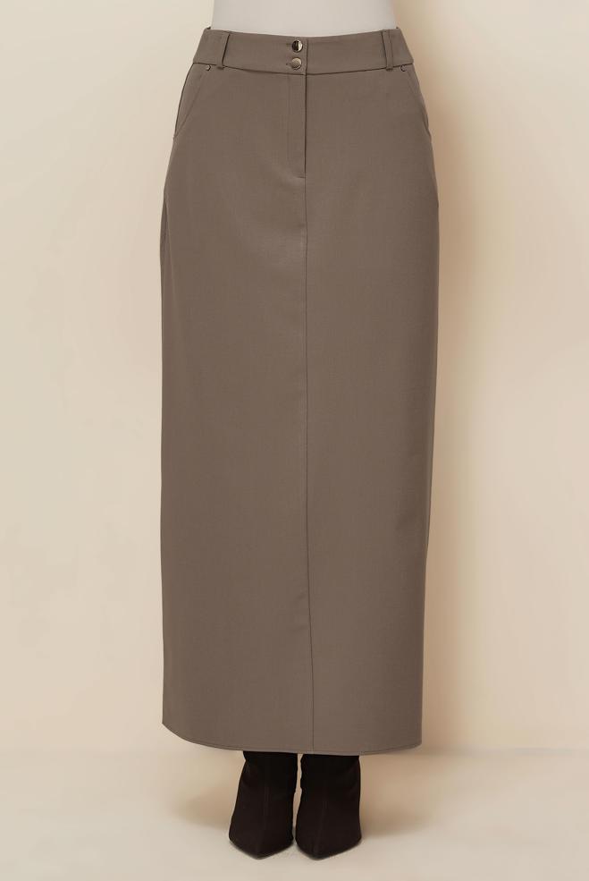 Hijab clothing MINK 60703 KARDELEN ETEK 38-46 TEK 42 - ALVİNA