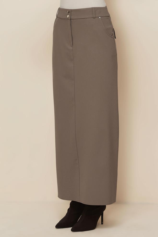 Hijab clothing MINK 60703 KARDELEN ETEK 38-46 TEK 42 - ALVİNA