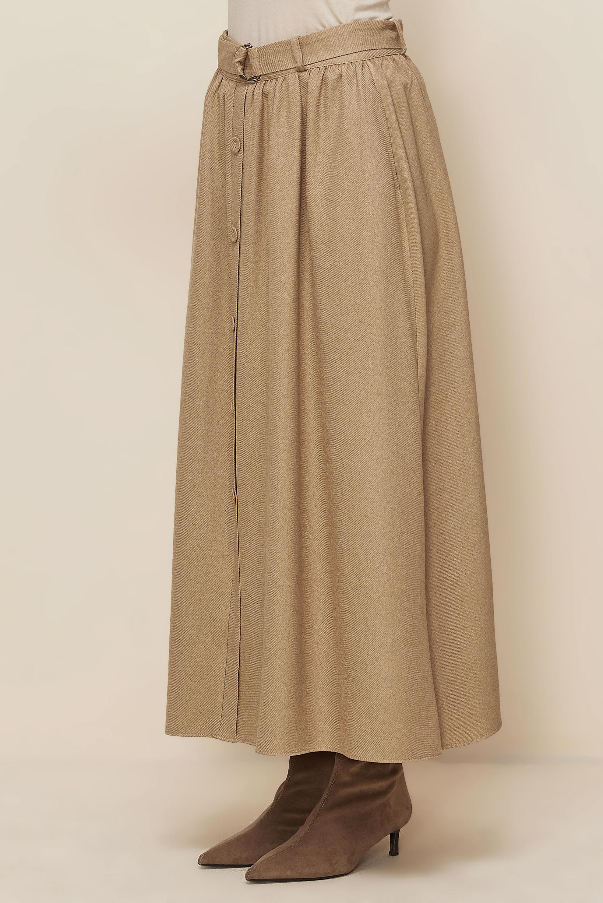 Tesettür giyim BEJ 60704 44366 ETEK 38-46 TEK40