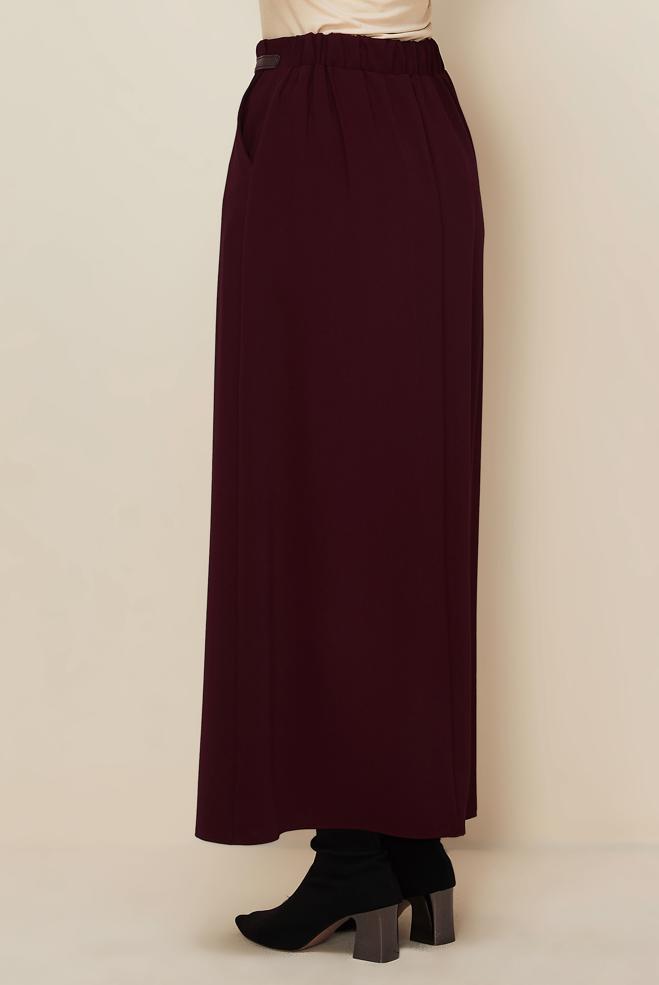 Hijab clothing CLARET RED 60706 12764 ETEK 38-46 TEK40 - ALVİNA