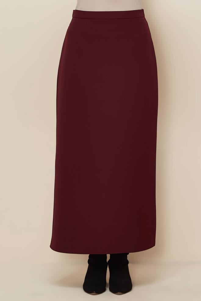 Hijab clothing CLARET RED 60714 44102 ETEK 40-50 TEK 38 - ALVİNA