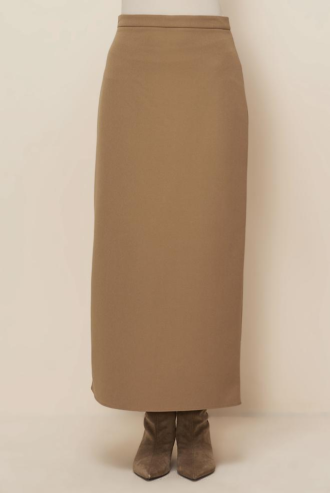 Hijab-Kleidung BEIGE BLEISTIFTROCK 60714 - ALVİNA